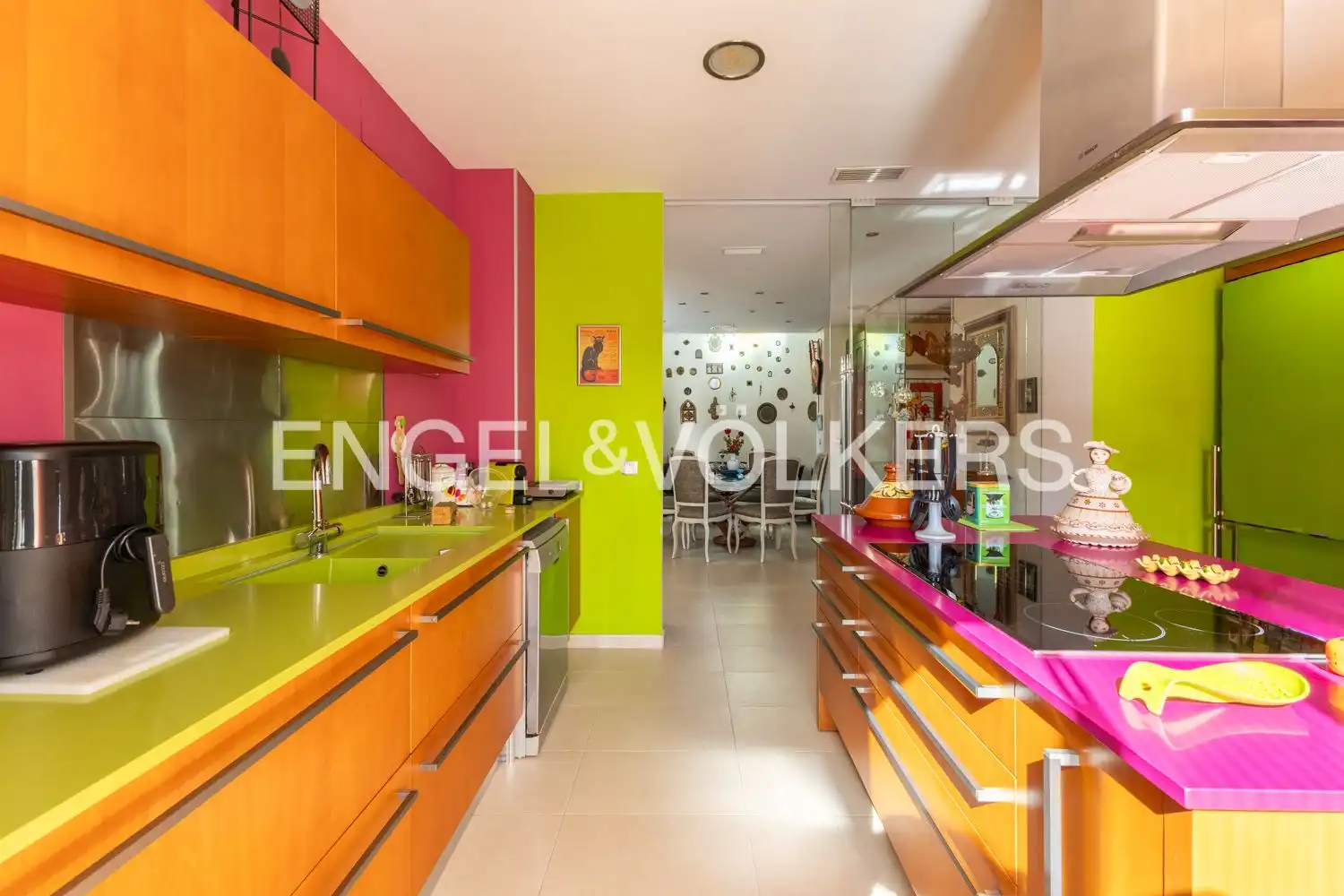 Kitchen of Houses for sale in Gilet  with Air Conditioner, Heating and Private garden