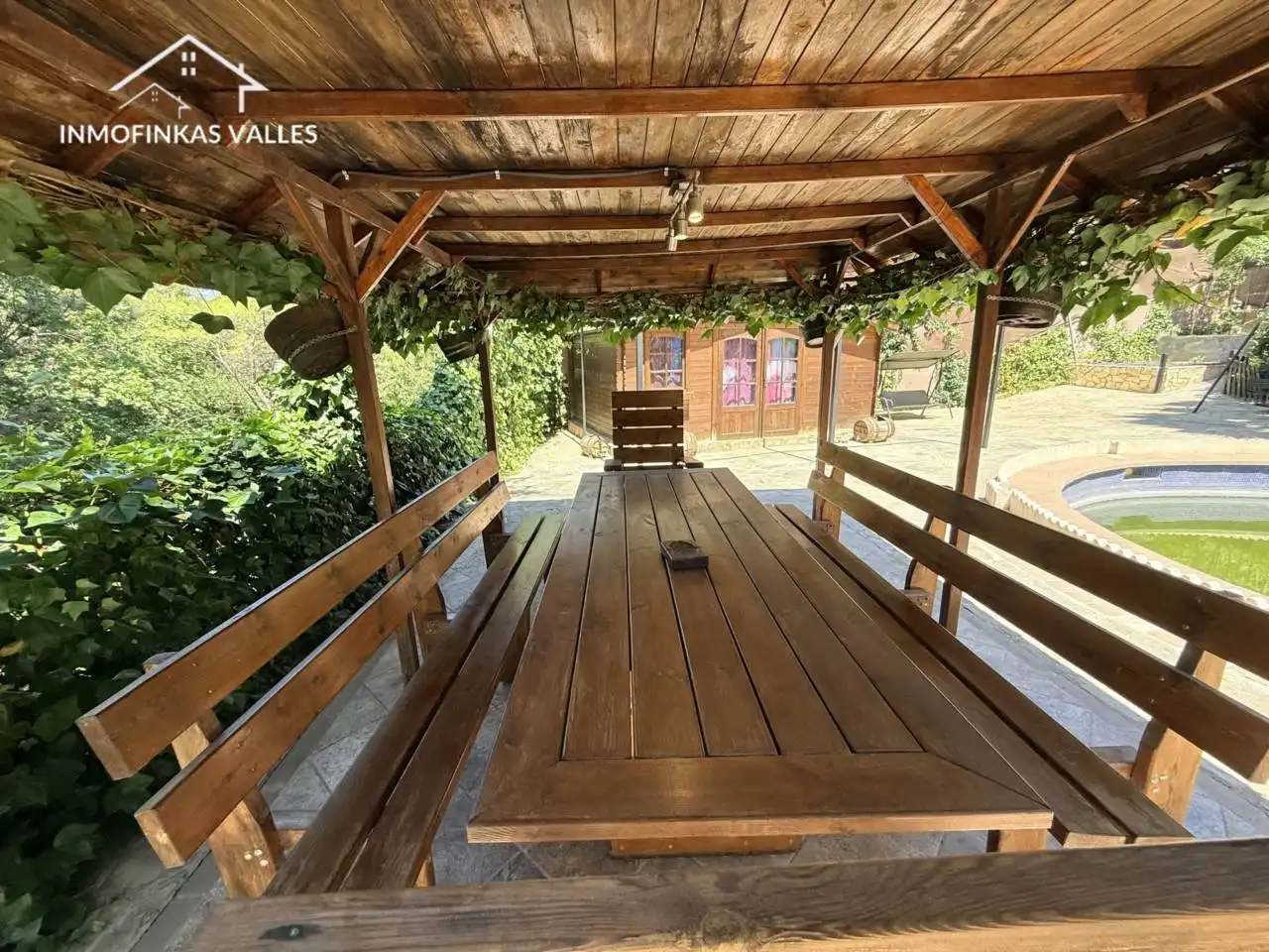 Terraza de Casa o chalet en venta en Lliçà de Vall con Aire acondicionado, Calefacción y Jardín privado