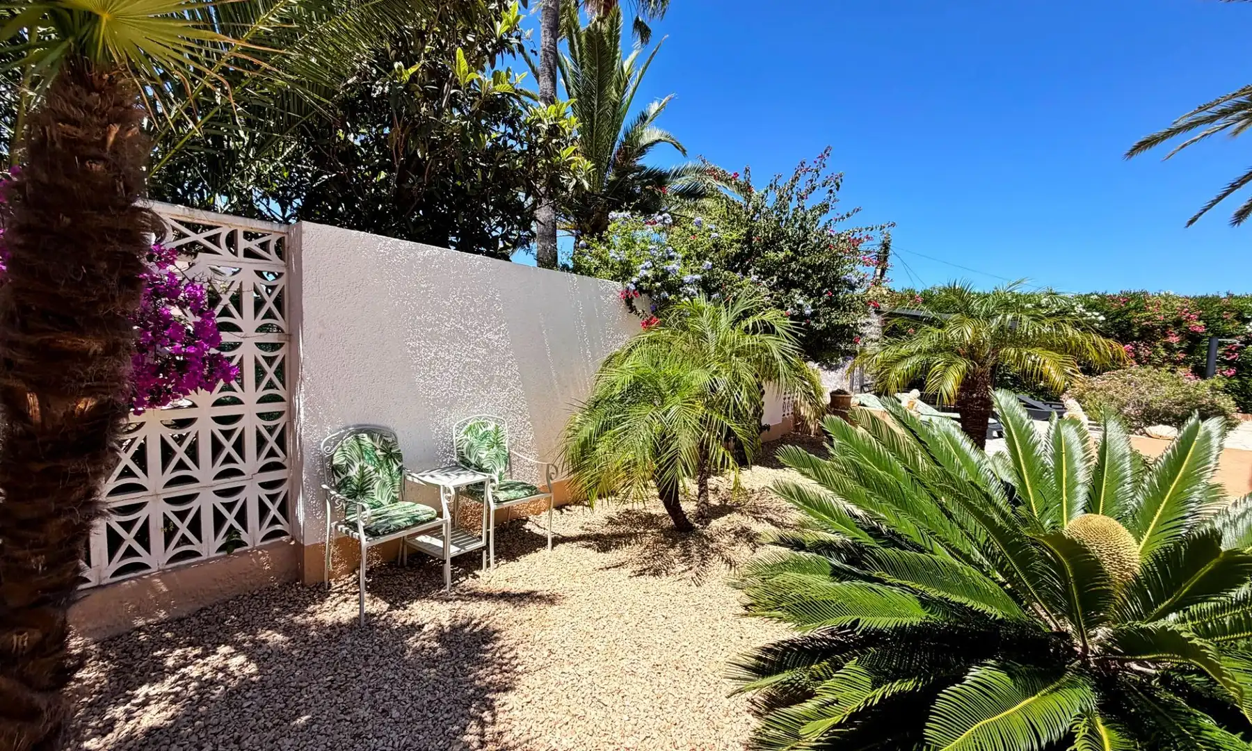 Jardín de Casa o chalet en venta en Dénia con Aire acondicionado, Calefacción y Jardín privado
