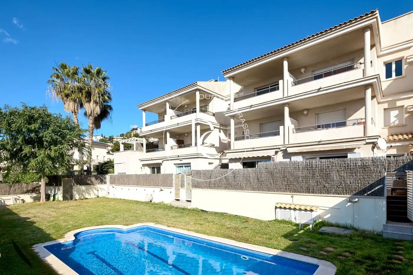Exterior view of Duplexes for sale in Sitges  with Air Conditioner, Heating and Terrace