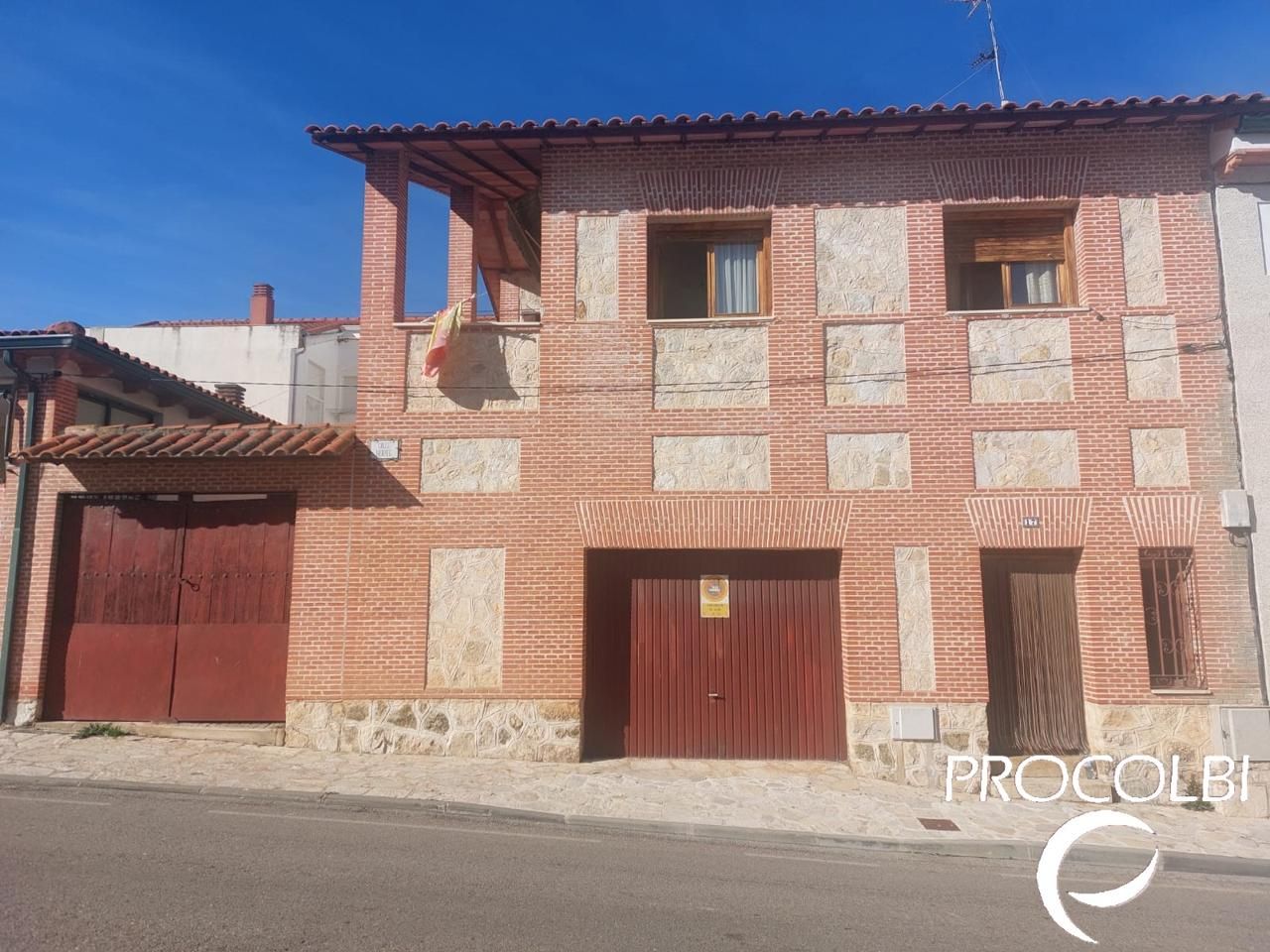 Exterior view of Single-family semi-detached for sale in Uceda  with Heating, Private garden and Terrace