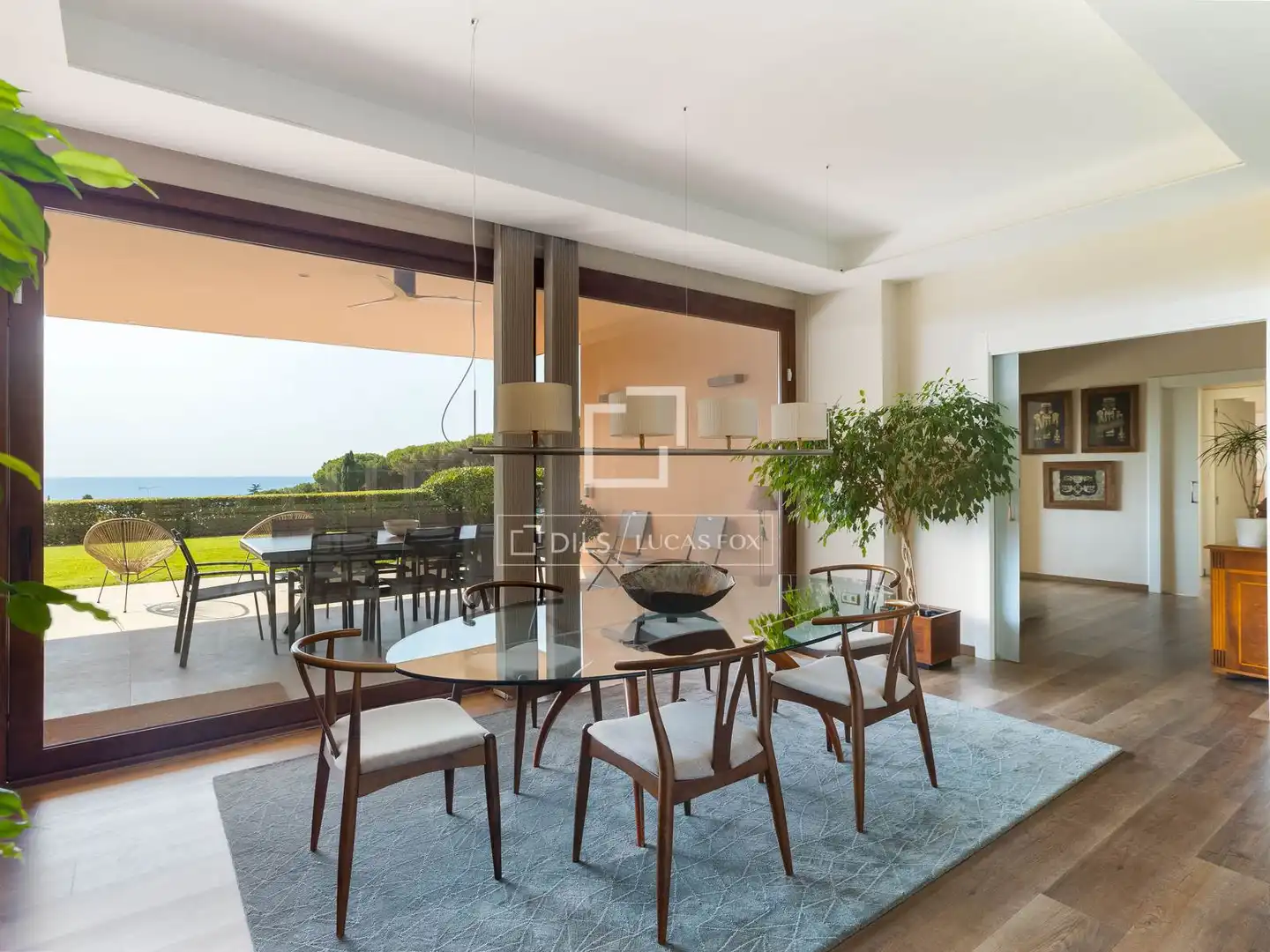 Comedor de Casa o chalet en venta en Sant Vicenç de Montalt con Aire acondicionado, Calefacción y Jardín privado