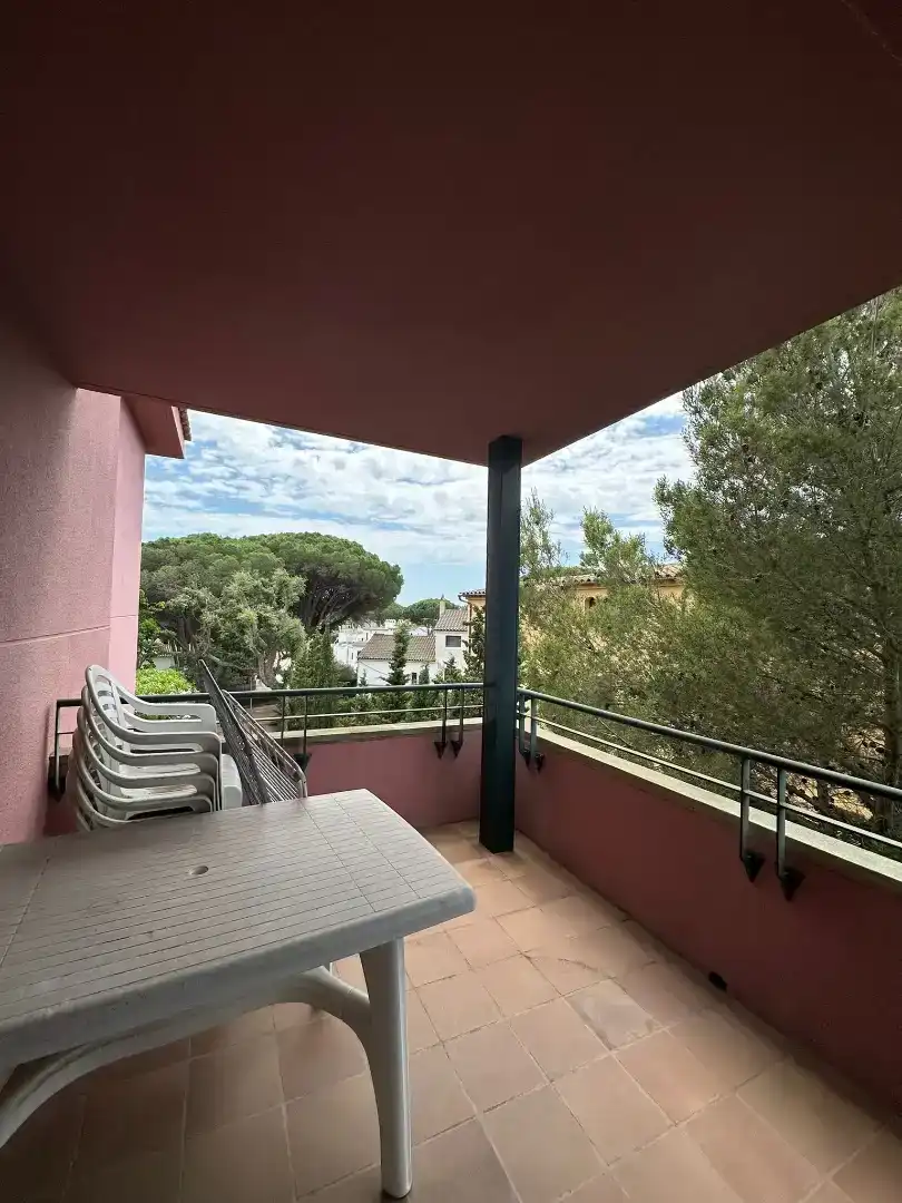 Terrasse von Wohnung zur Miete in Palafrugell