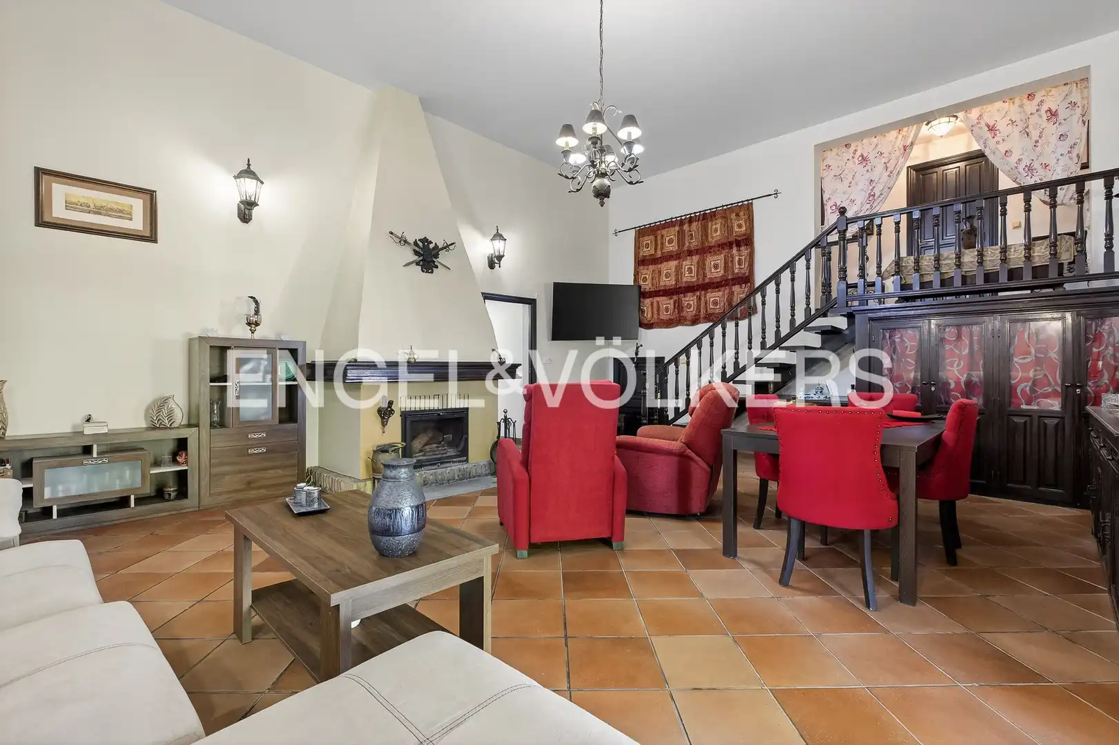 Living room of Houses for sale in Morón de la Frontera  with Air Conditioner, Heating and Private garden