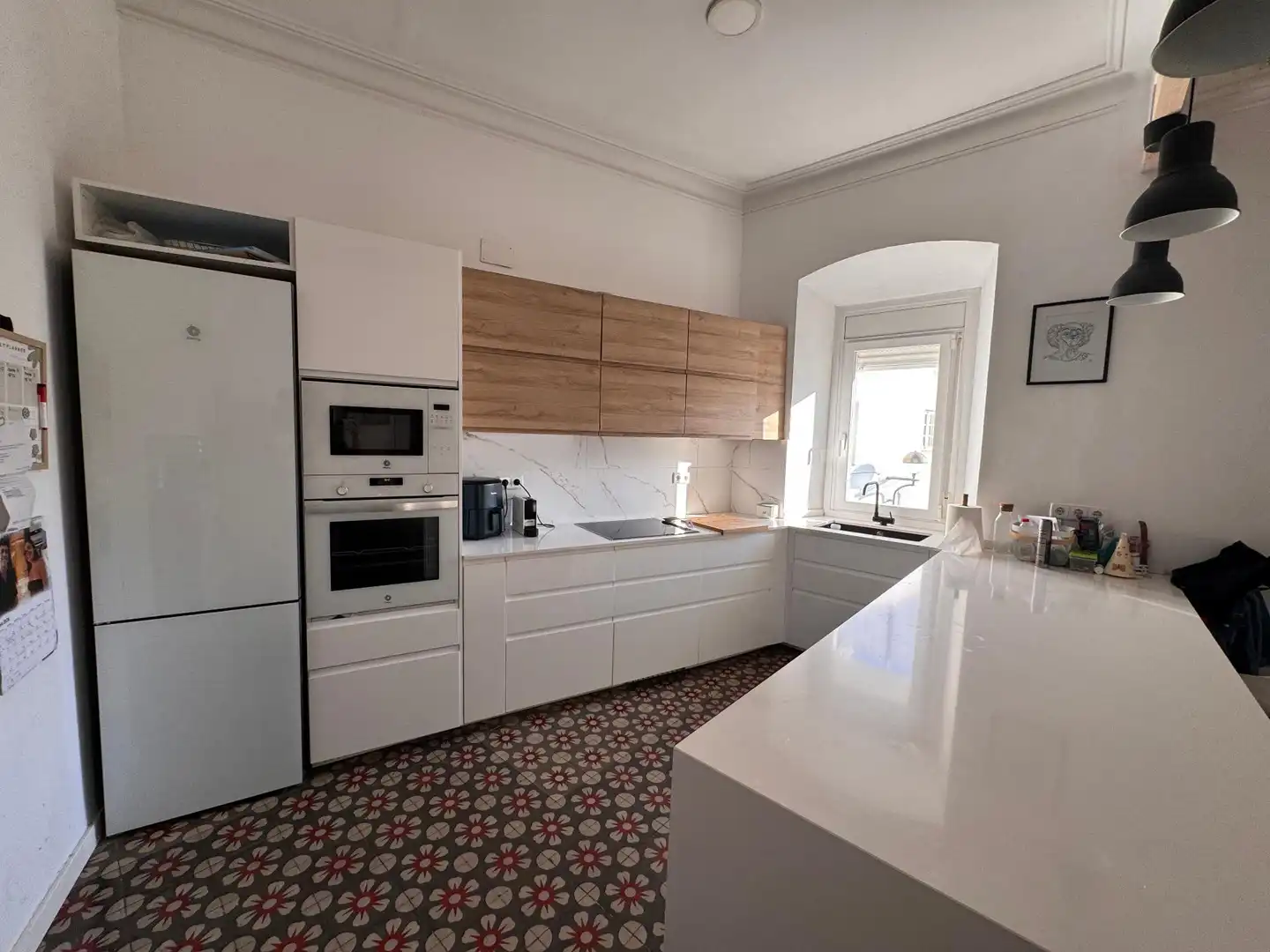 Kitchen of Flat for sale in Cubelles  with Air Conditioner and Balcony