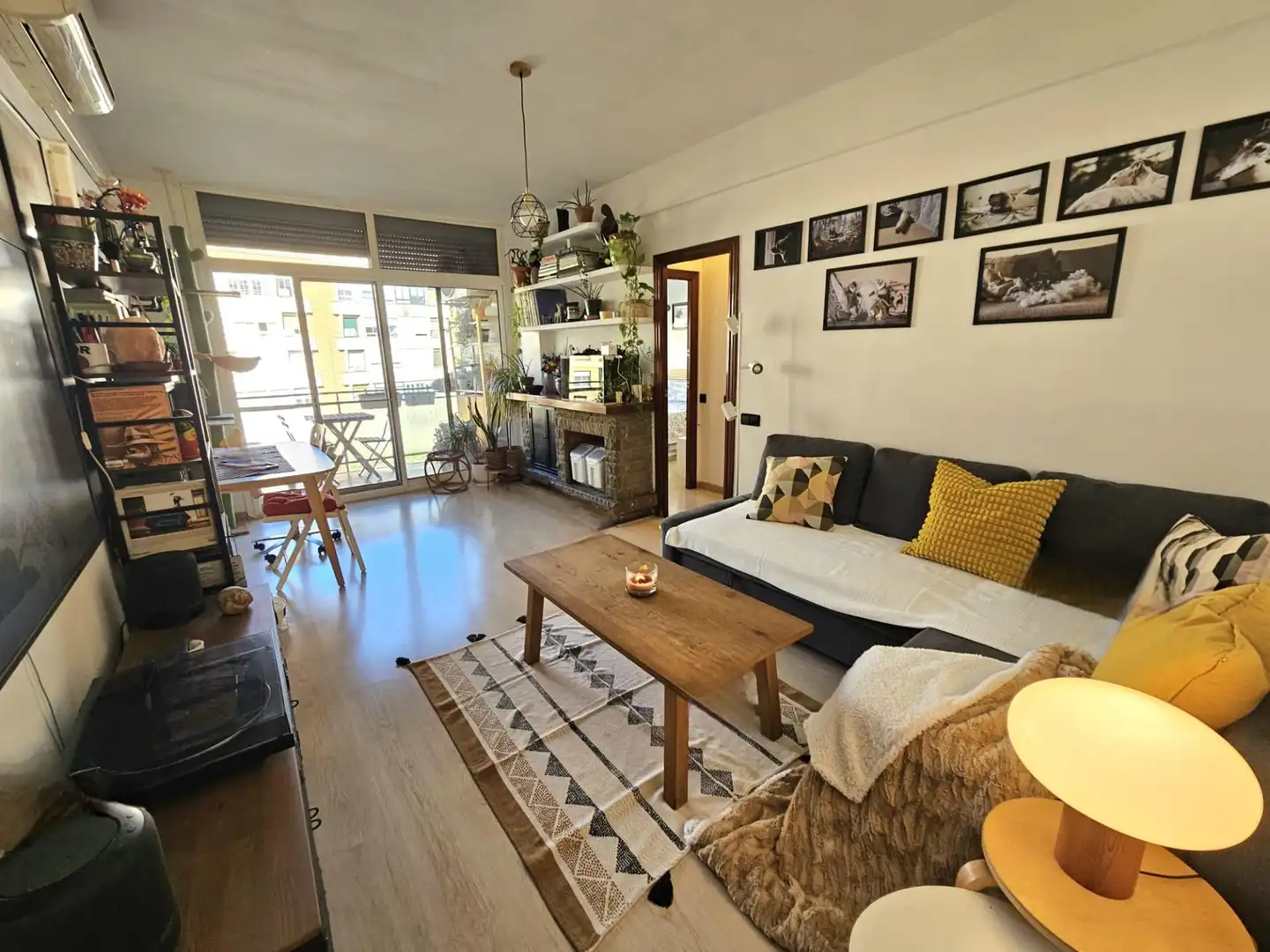 Sala de estar de Piso en venta en Barcelona con Terraza y Balcón