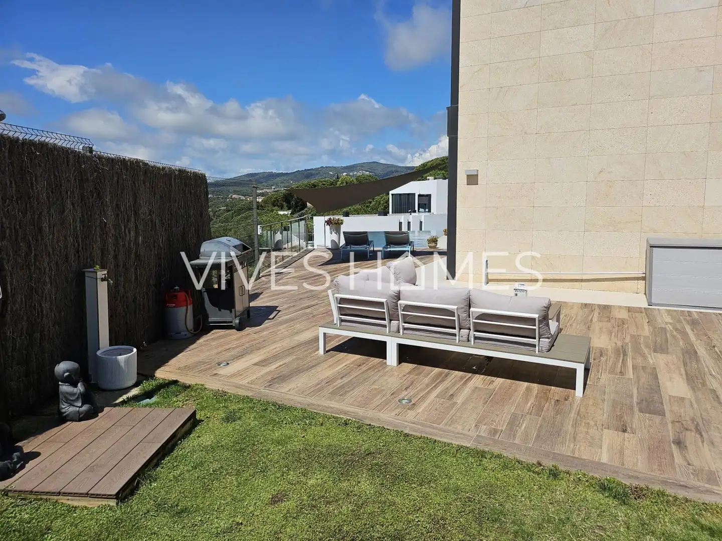 Terraza de Casa o chalet en venta en Sant Vicenç de Montalt con Aire acondicionado, Calefacción y Jardín privado