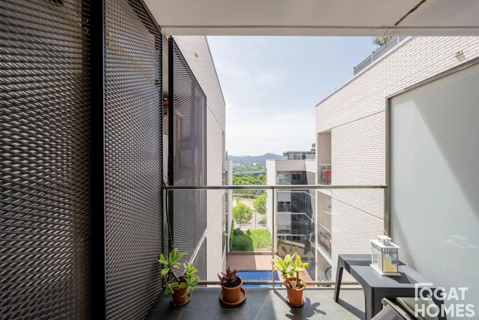Balcony of Attic for sale in Sant Cugat del Vallès  with Air Conditioner, Heating and Storage room