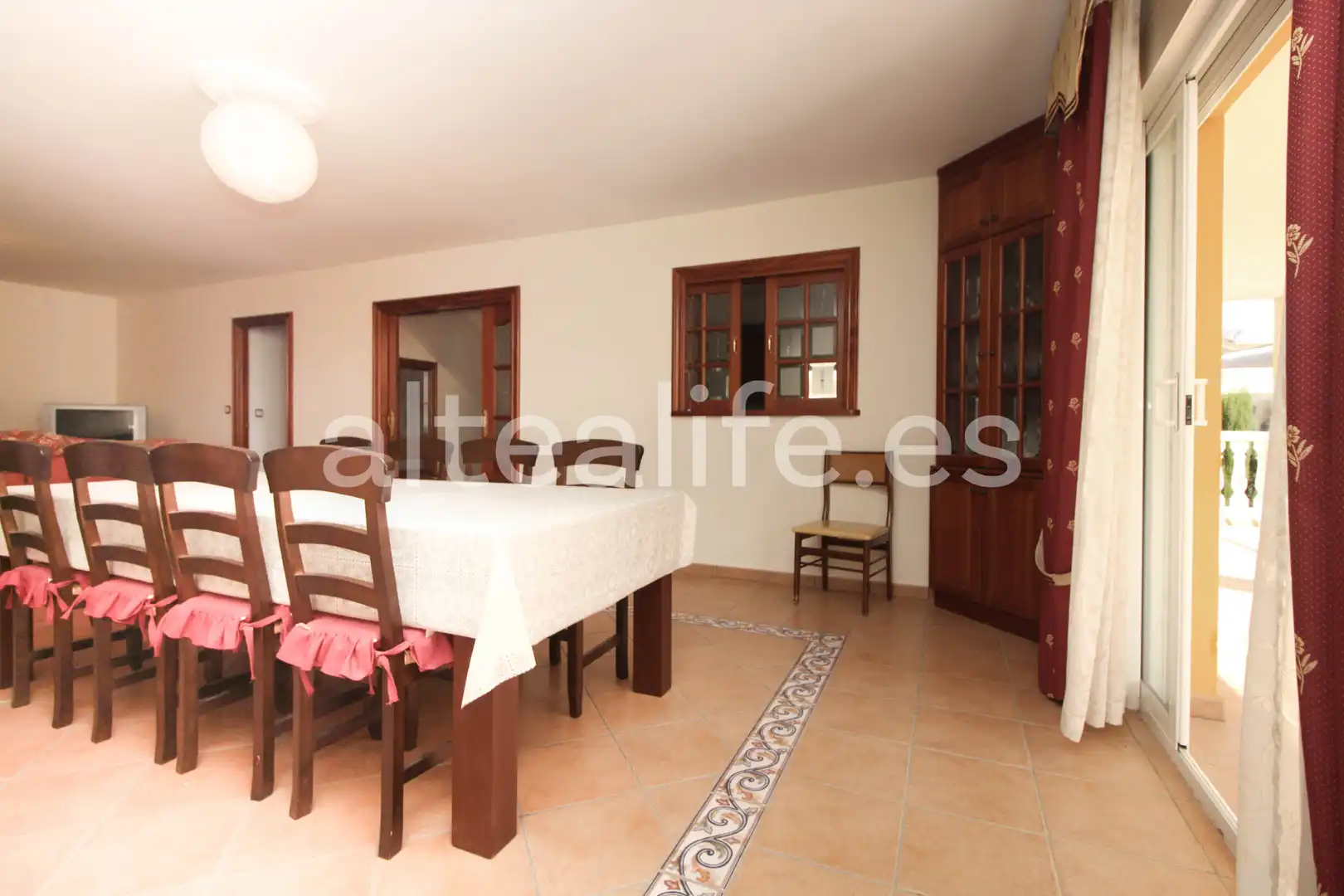 Esszimmer von Haus oder Chalet zum Verkauf in La Nucia mit Privatgarten, Terrasse und Abstellraum