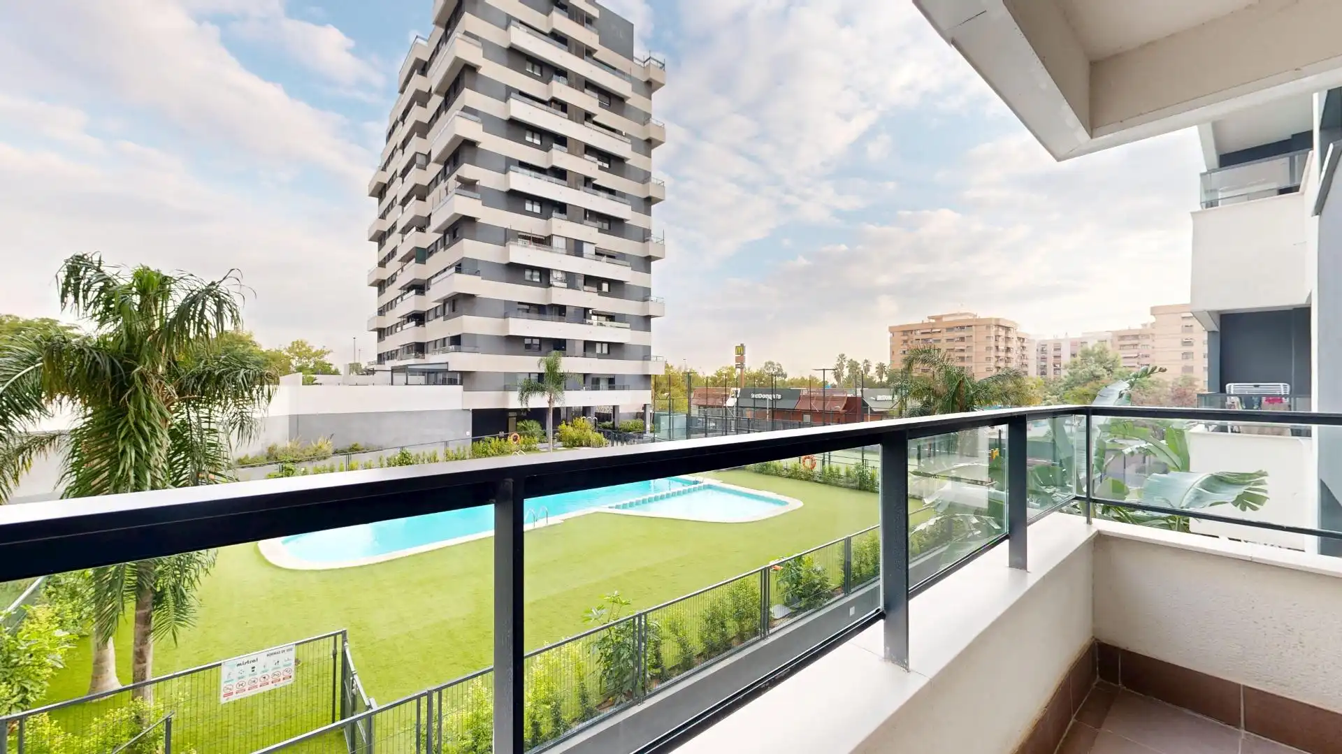 Terrace of Flat for sale in Benicalap