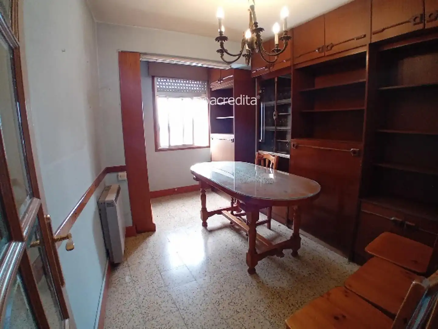 Comedor de Piso en venta en Santiago de Compostela  con Calefacción y Parquet