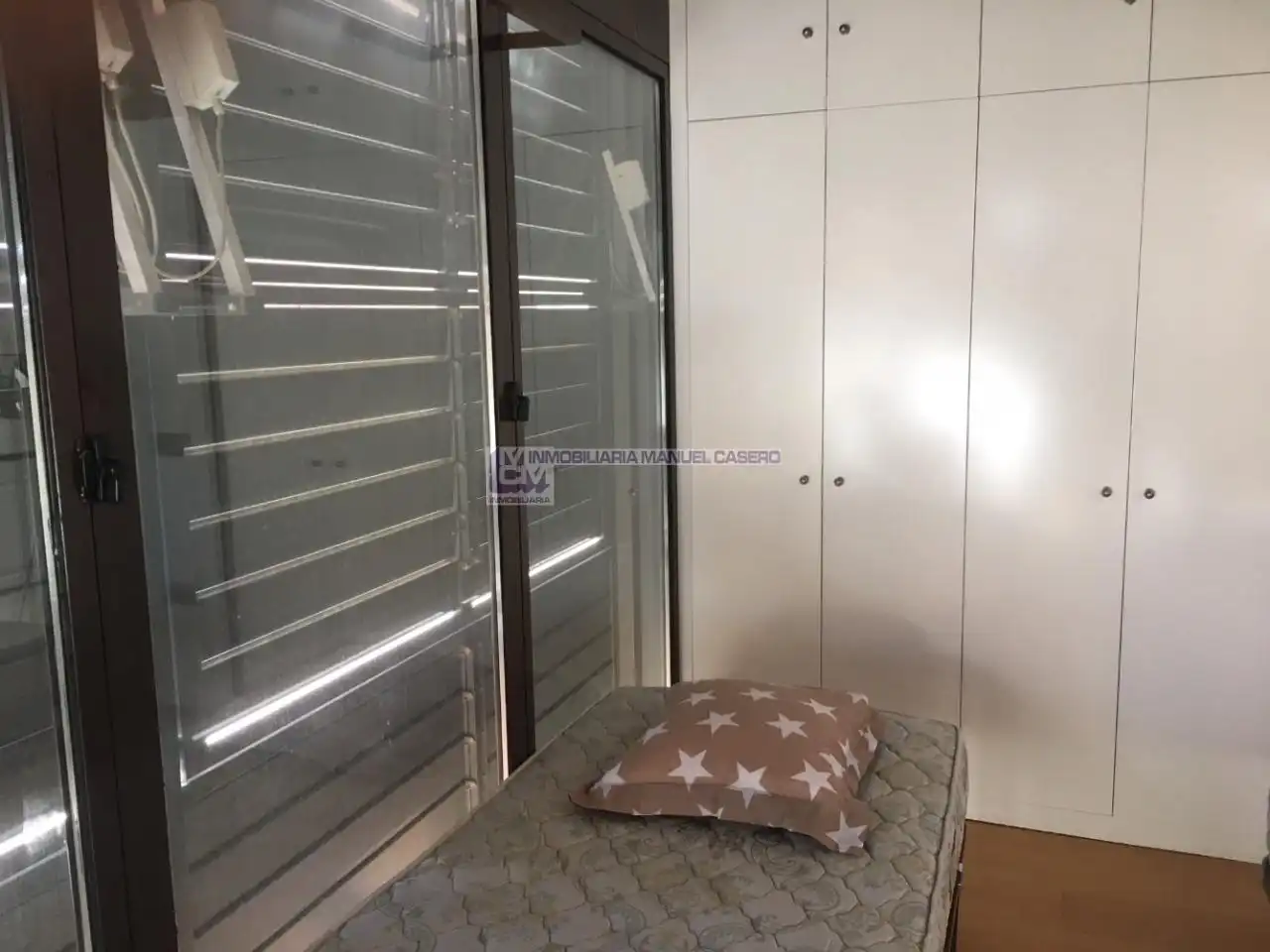 Schlafzimmer von Maisonette zur Miete in Cáceres mit Klimaanlage, Heizung und Terrasse