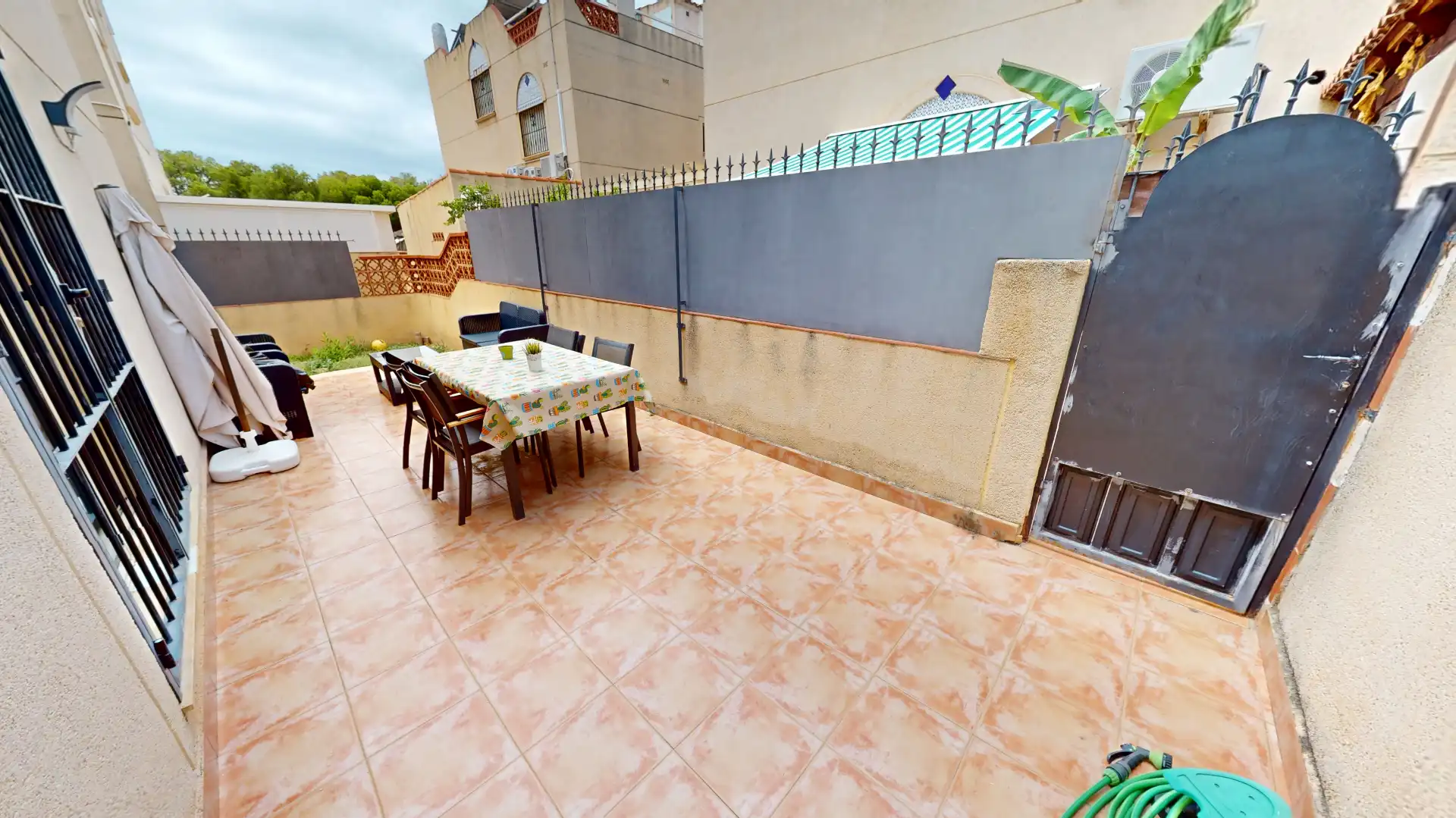 Terrace of Detached homes for sale in El Campello  with Air Conditioner, Private garden and Terrace
