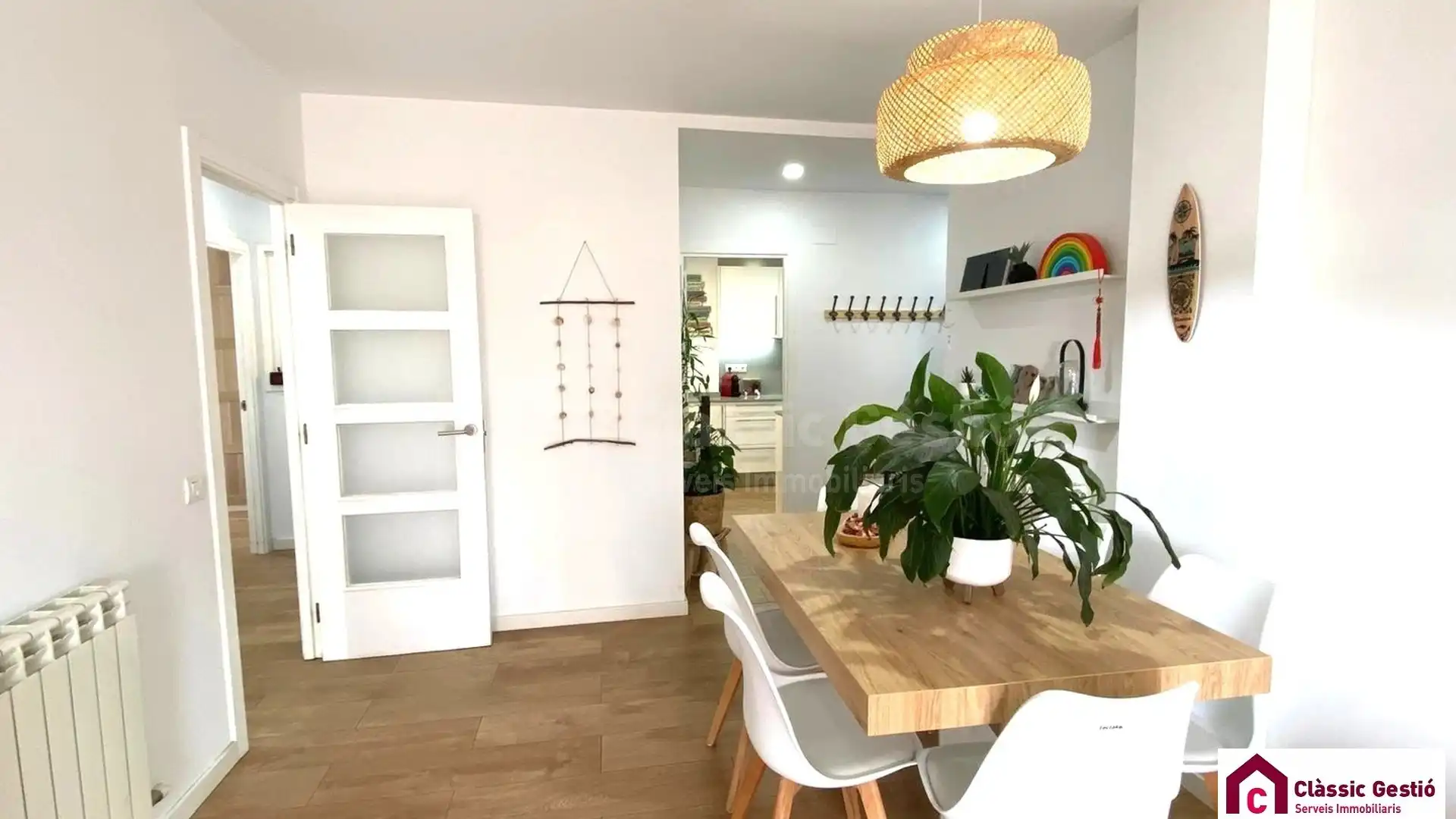 Dining room of Flat for sale in Terrassa  with Air Conditioner, Heating and Balcony