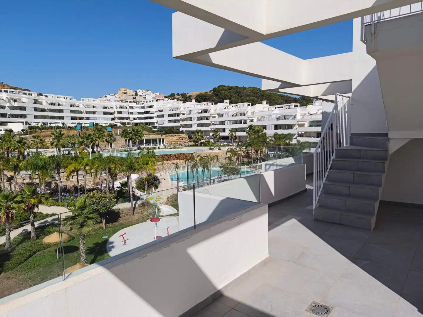 Vista exterior de Ático de alquiler en Málaga con Aire acondicionado, Calefacción y Terraza