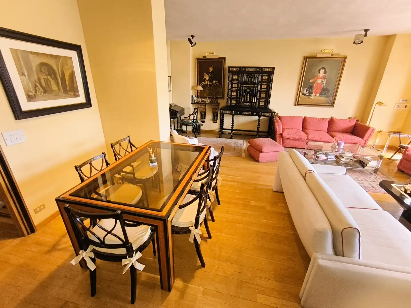 Esszimmer von Wohnung zum Verkauf in Palencia mit Klimaanlage, Heizung und Parkett