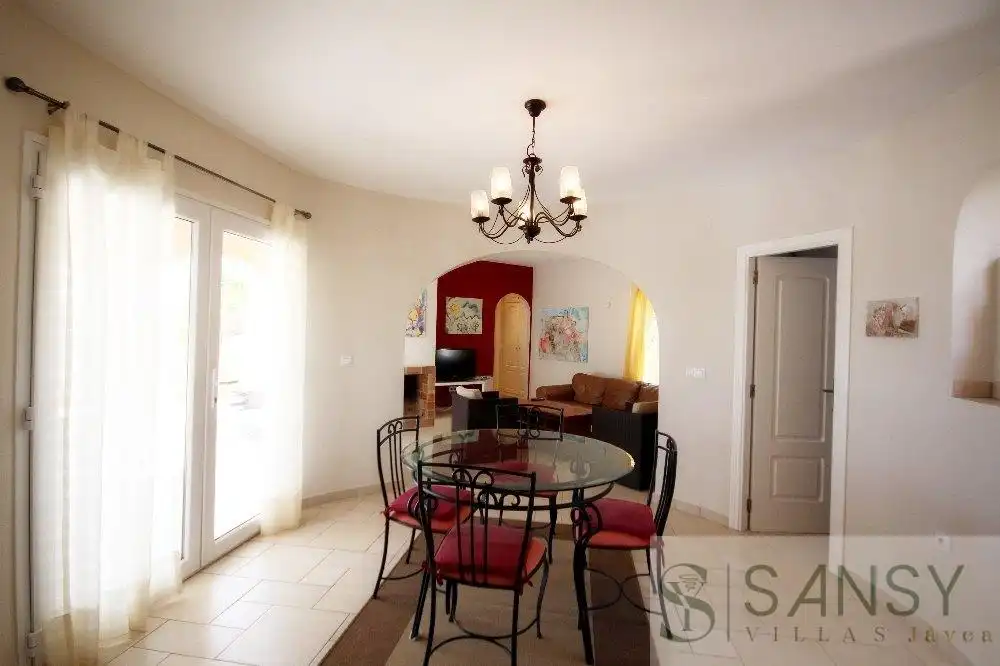 Dining room of Houses for sale in Jávea / Xàbia  with Air Conditioner, Heating and Terrace