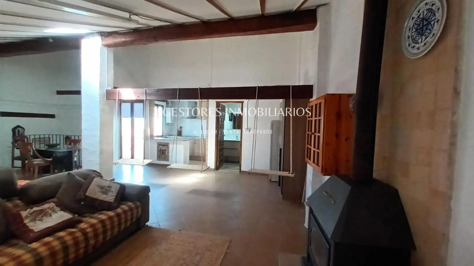 Wohnzimmer von Haus oder Chalet zum Verkauf in Ontinyent mit Klimaanlage und Terrasse