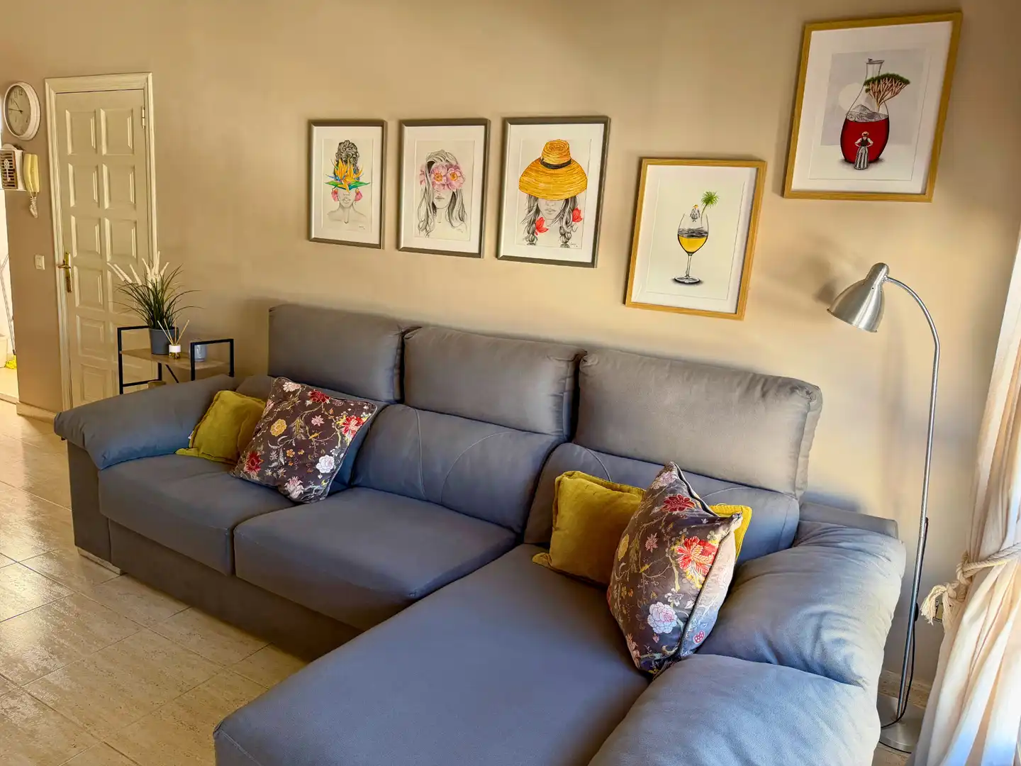 Sala de estar de Piso en venta en Arrecife con Amueblado