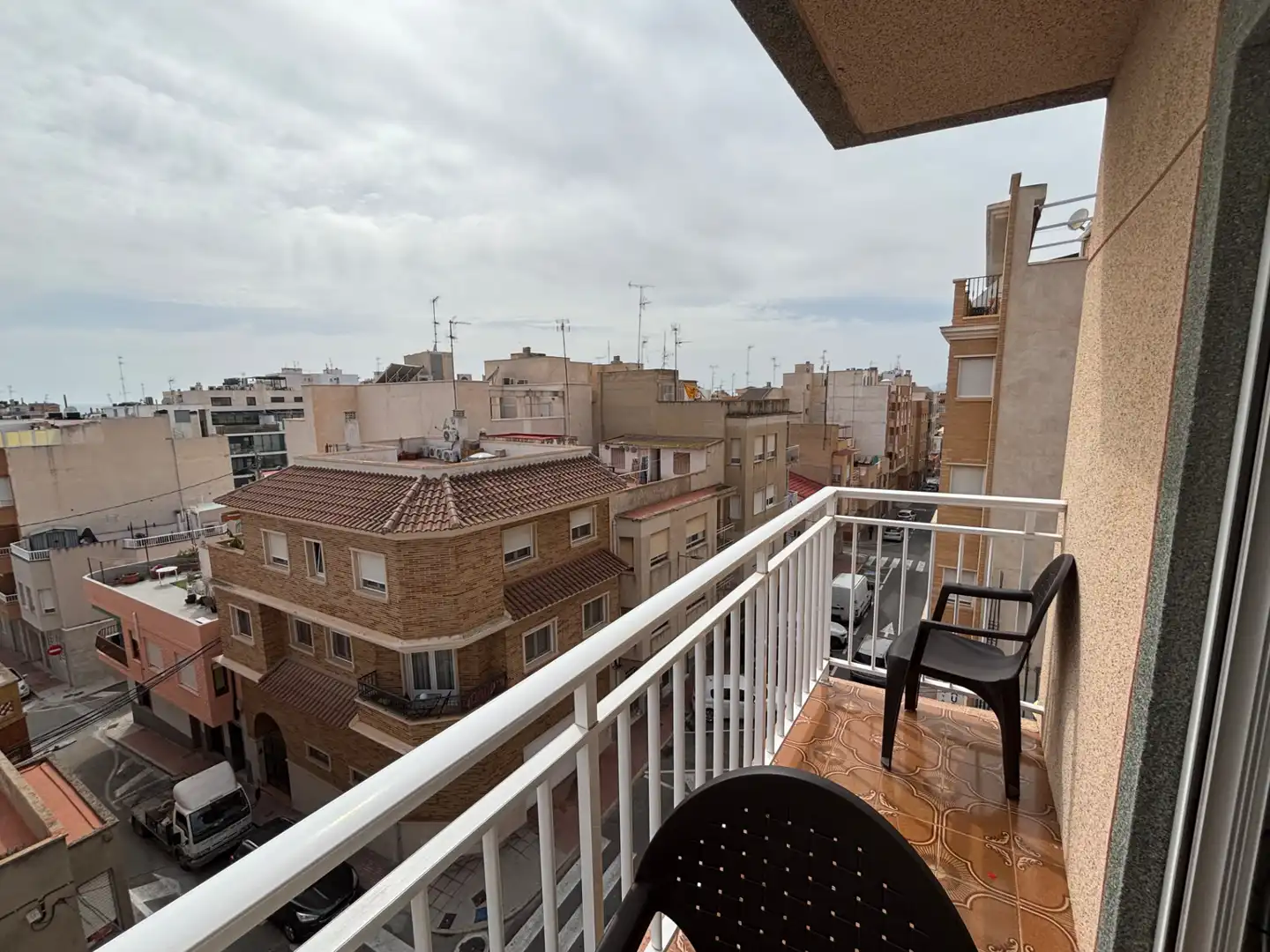 Balcony of Flat for sale in Santa Pola  with Air Conditioner, Furnished and Washing machine
