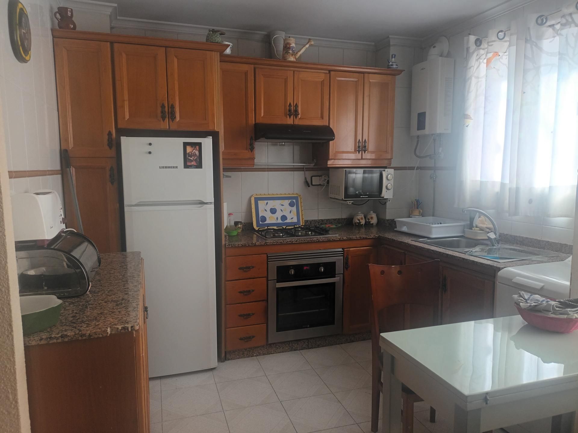 Kitchen of Flat for sale in Villena  with Air Conditioner and Balcony