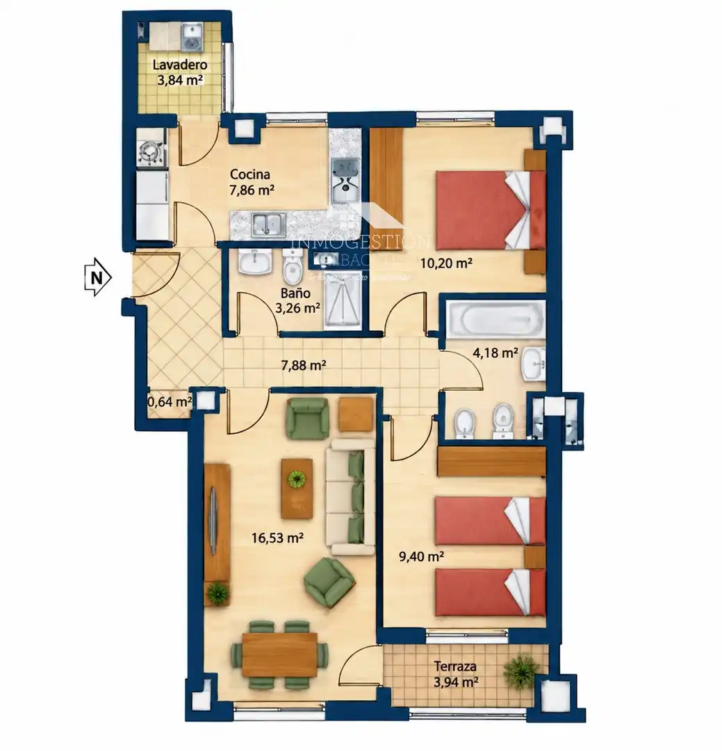 Flat with terrace for sale in La Mancha, imagen 33