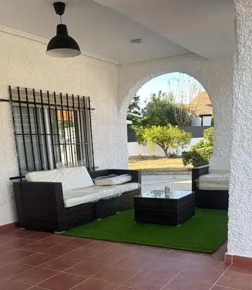 Terrassa de Casa o xalet en venda en Bétera amb Aire condicionat, Jardí privat i Terrassa