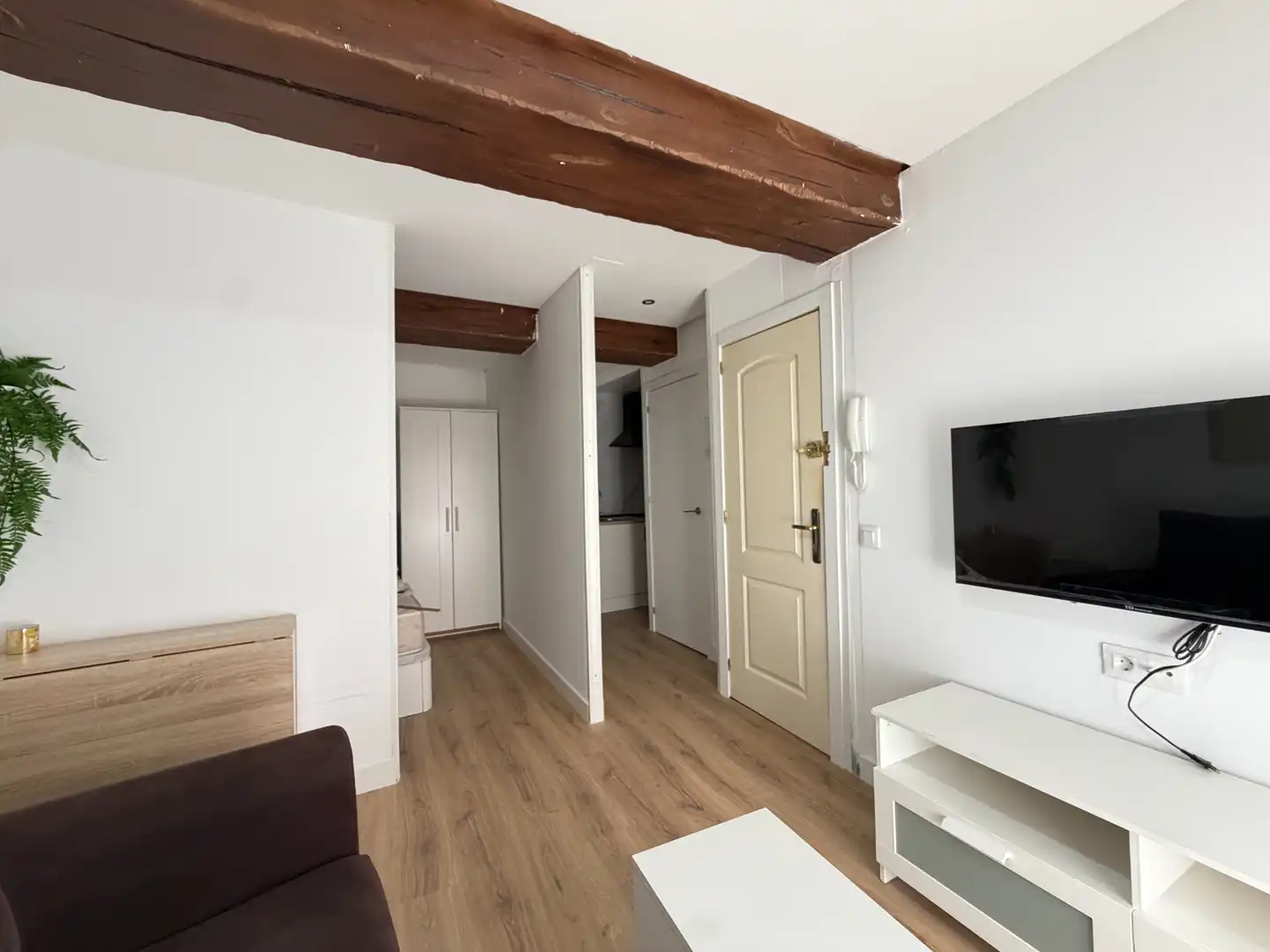 Wohnzimmer von Wohnung zur Miete in Plasencia mit Klimaanlage, Möbliert und Waschmaschine