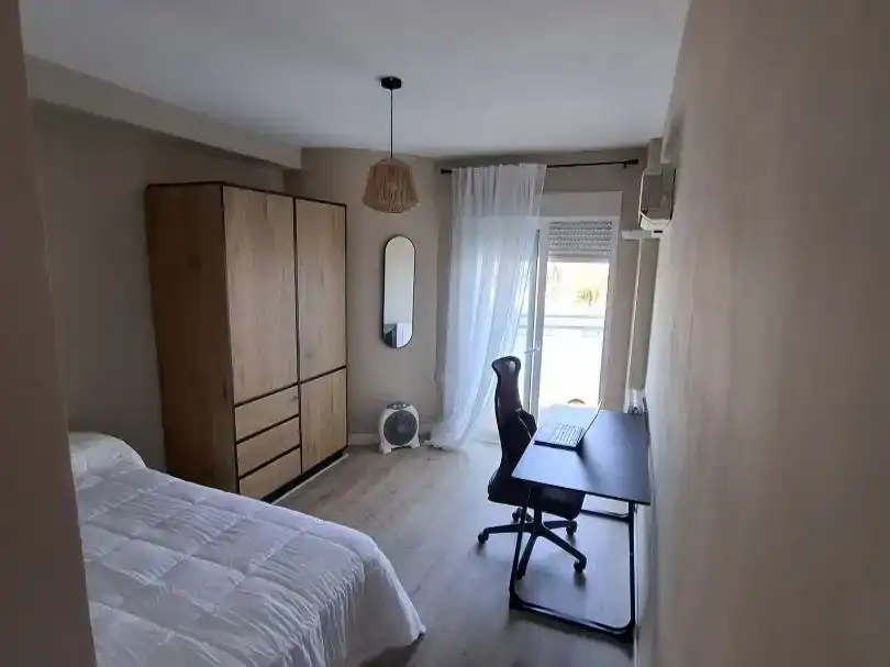 Schlafzimmer von Wohnung zur Miete in  Córdoba Capital mit Klimaanlage und Balkon