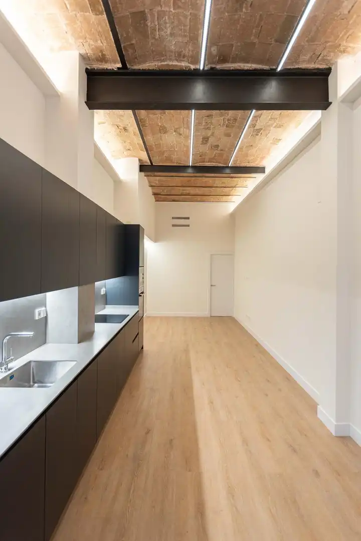Cocina de Planta baja en venta en Barcelona con Aire acondicionado, Terraza y Alarma