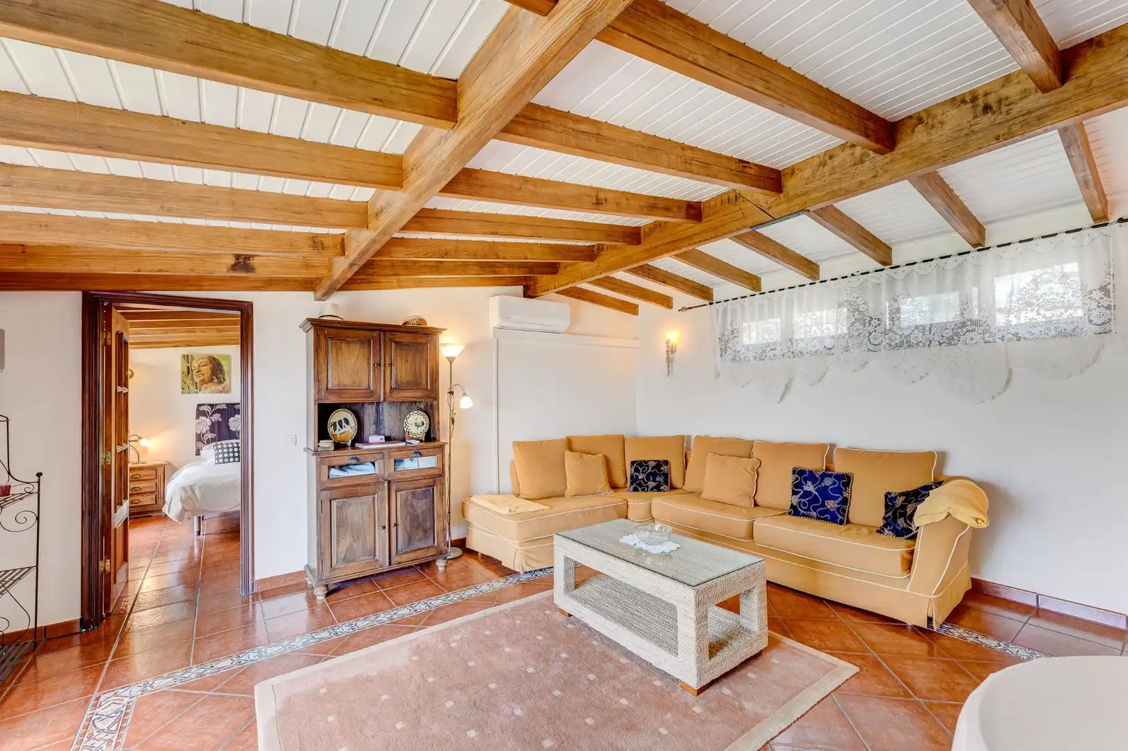 Sala de estar de Casa o chalet en venta en Adeje con Jardín privado, Terraza y Trastero