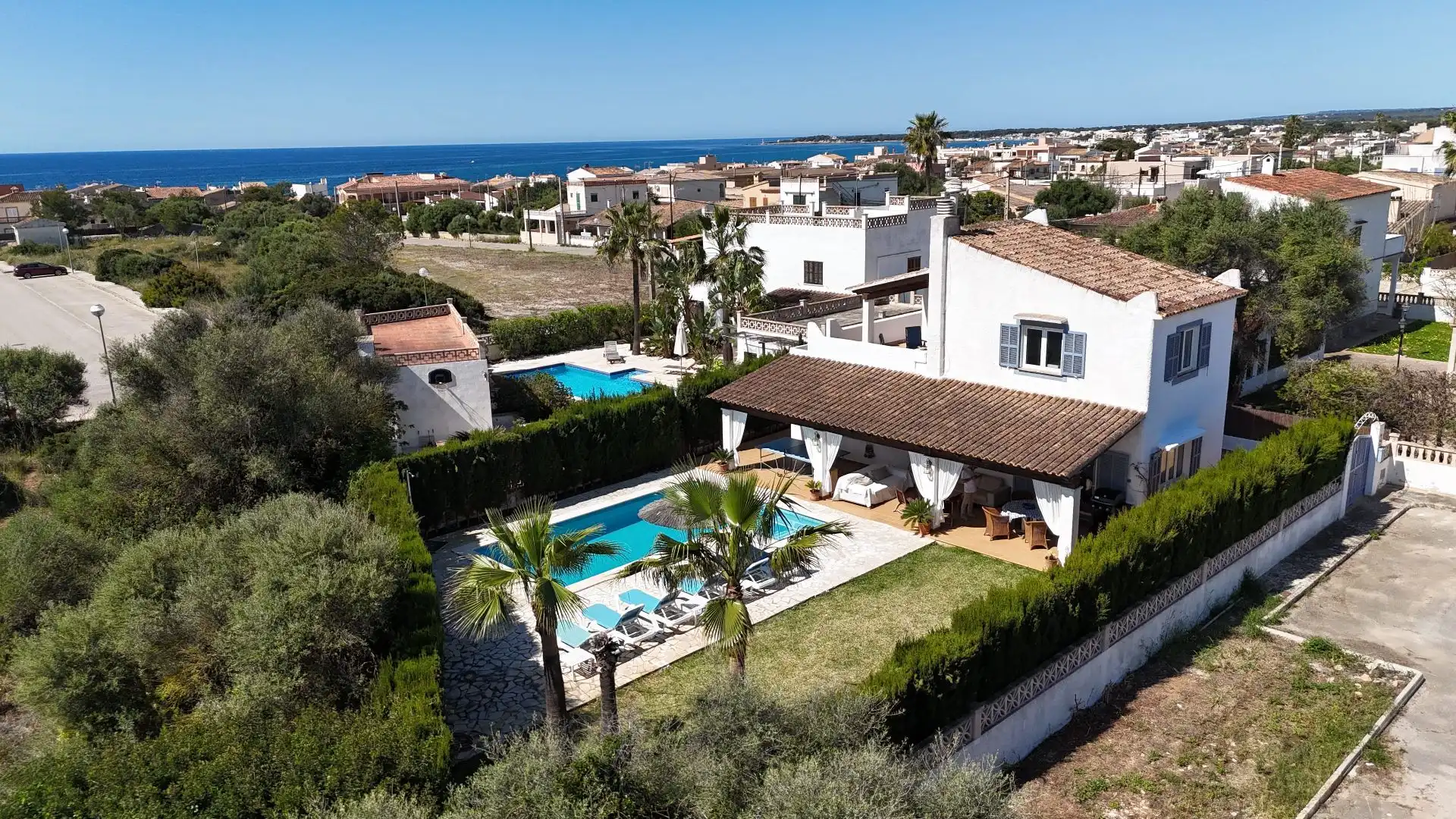 Vista exterior de Casa o chalet en venta en Campos con Aire acondicionado, Calefacción y Jardín privado