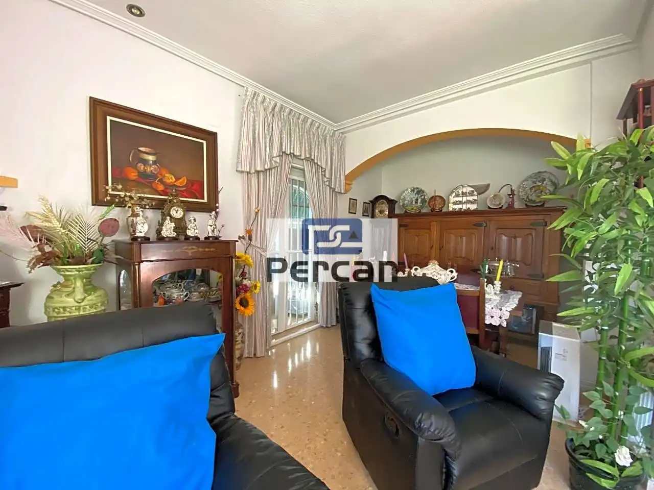 Sala de estar de Finca rústica en venta en El Campello con Jardín privado, Terraza y Trastero