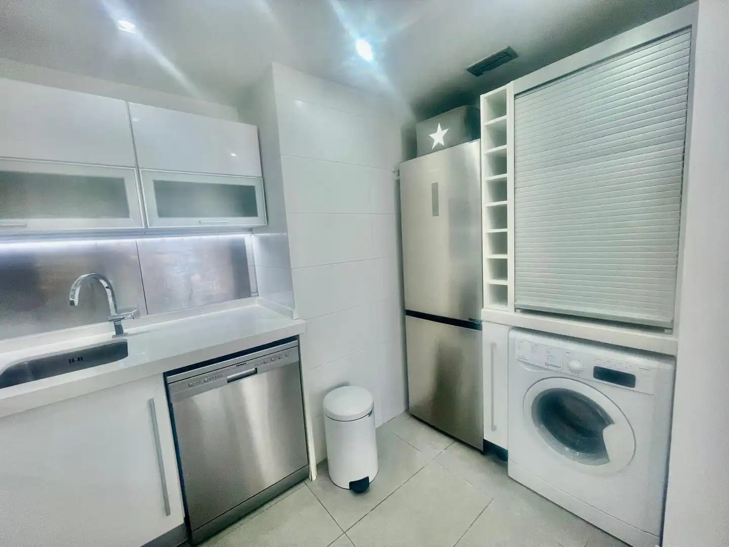 Kitchen of Flat for rent in Armilla  with Air Conditioner, Heating and Furnished