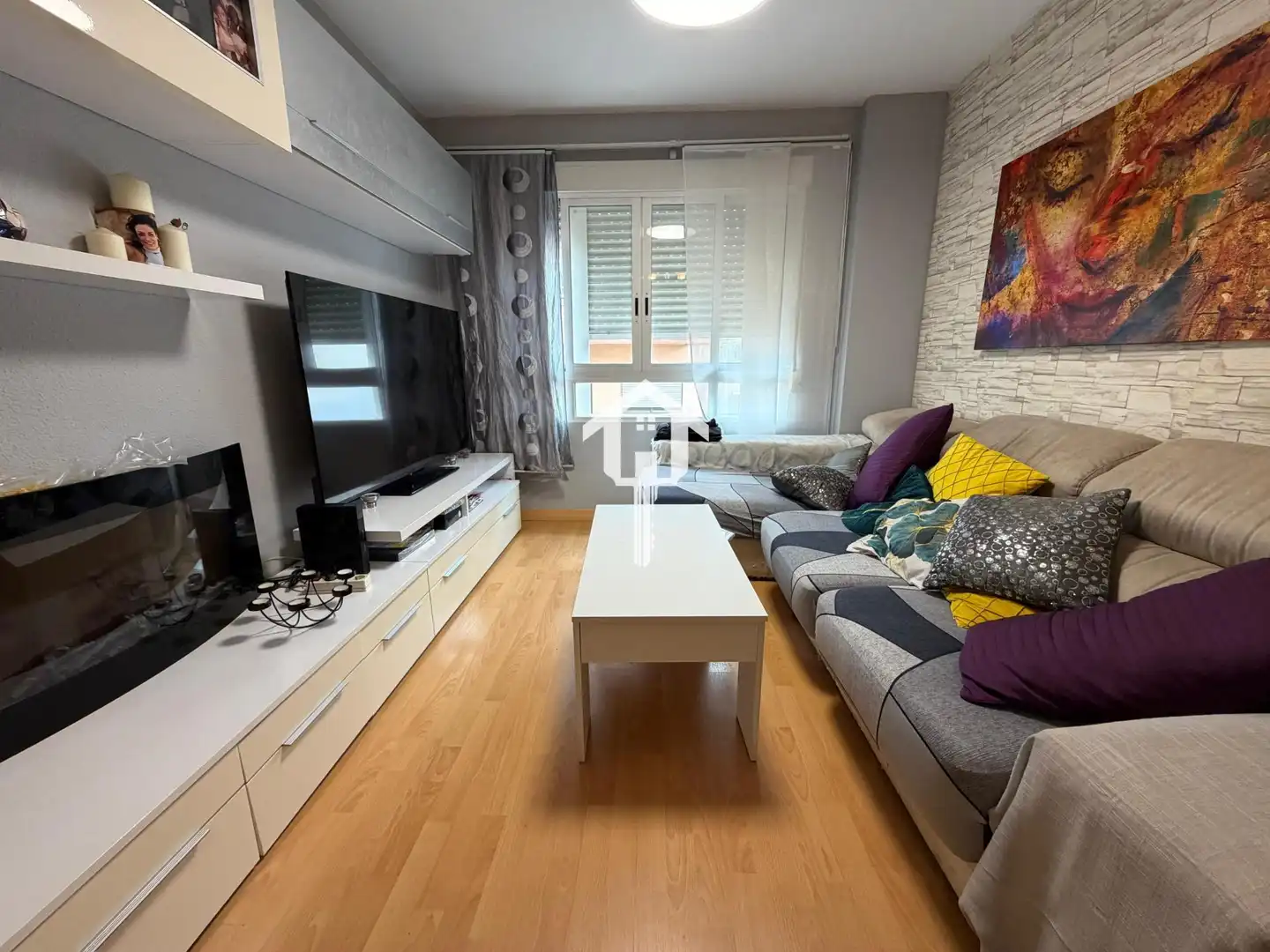 Sala d'estar de Pis en venda en Alicante / Alacant amb Aire condicionat, Traster i Balcó