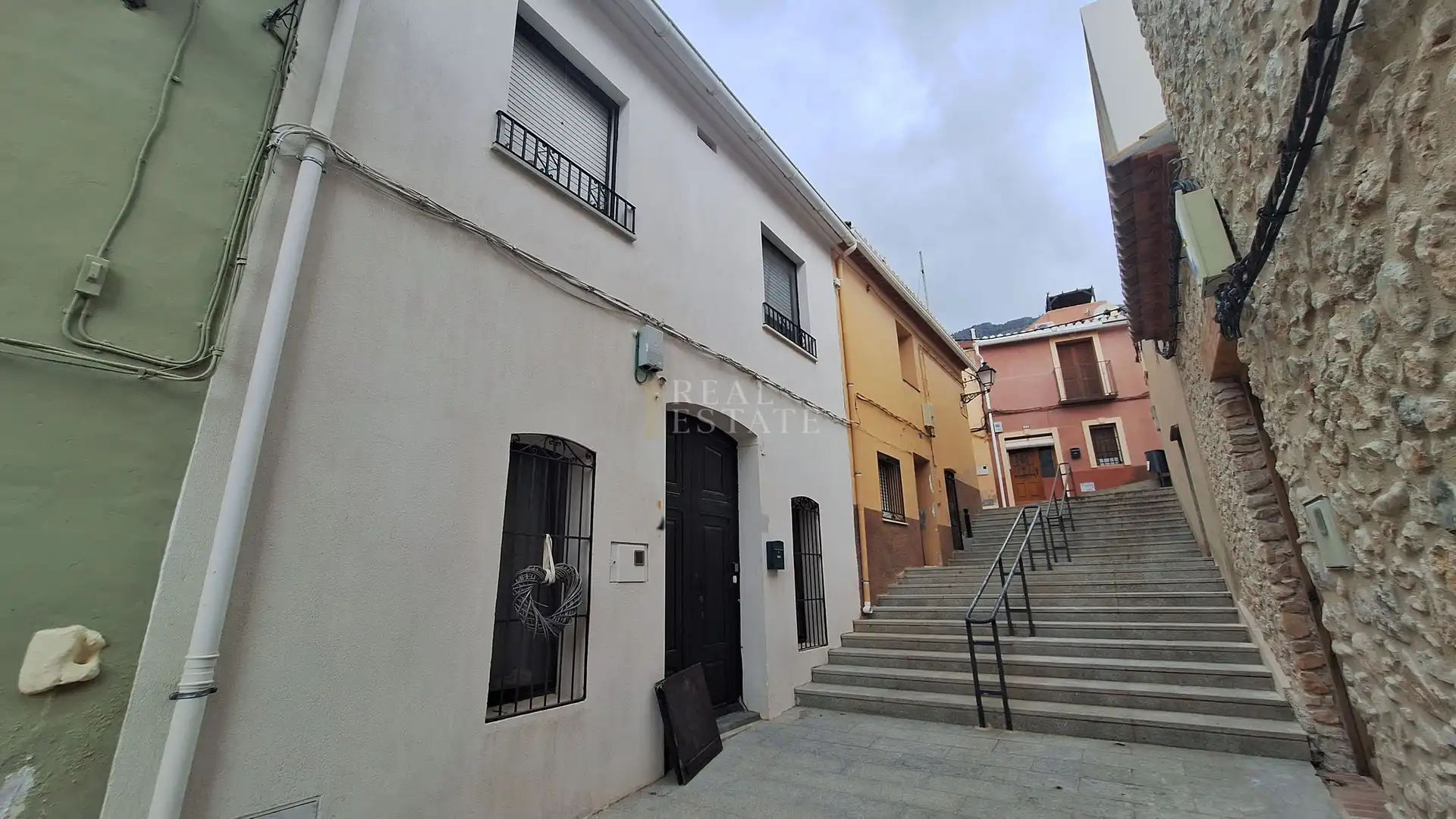 Vista exterior de Casa adosada en venta en Tormos con Aire acondicionado, Terraza y Trastero
