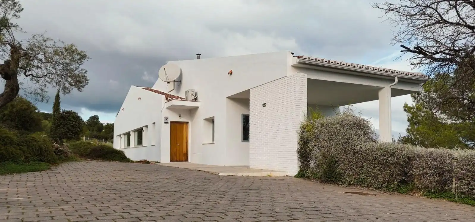 Vista exterior de Casa o chalet en venta en Alhaurín El Grande con Calefacción, Terraza y Piscina