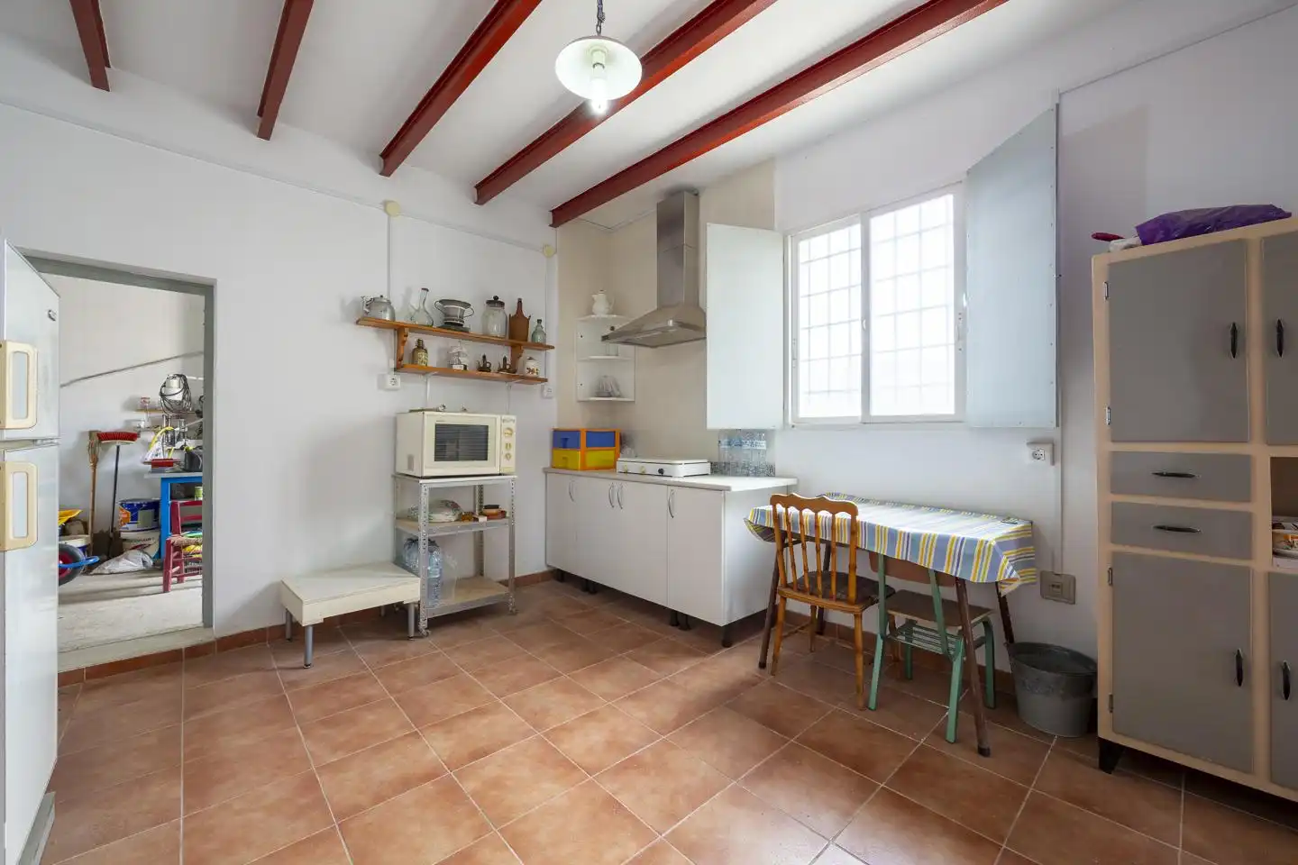 Cocina de Finca rústica en venta en Turrillas con Jardín privado, Terraza y Trastero