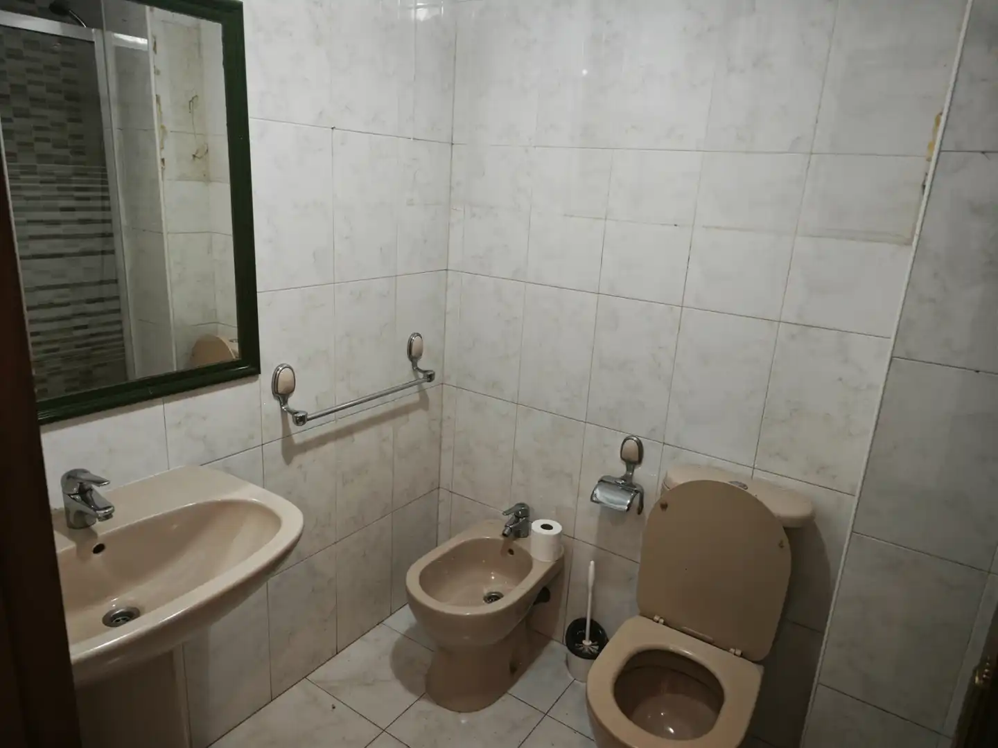 Baño de Planta baja en venta en A Coruña Capital  con Parquet, Terraza y Horno