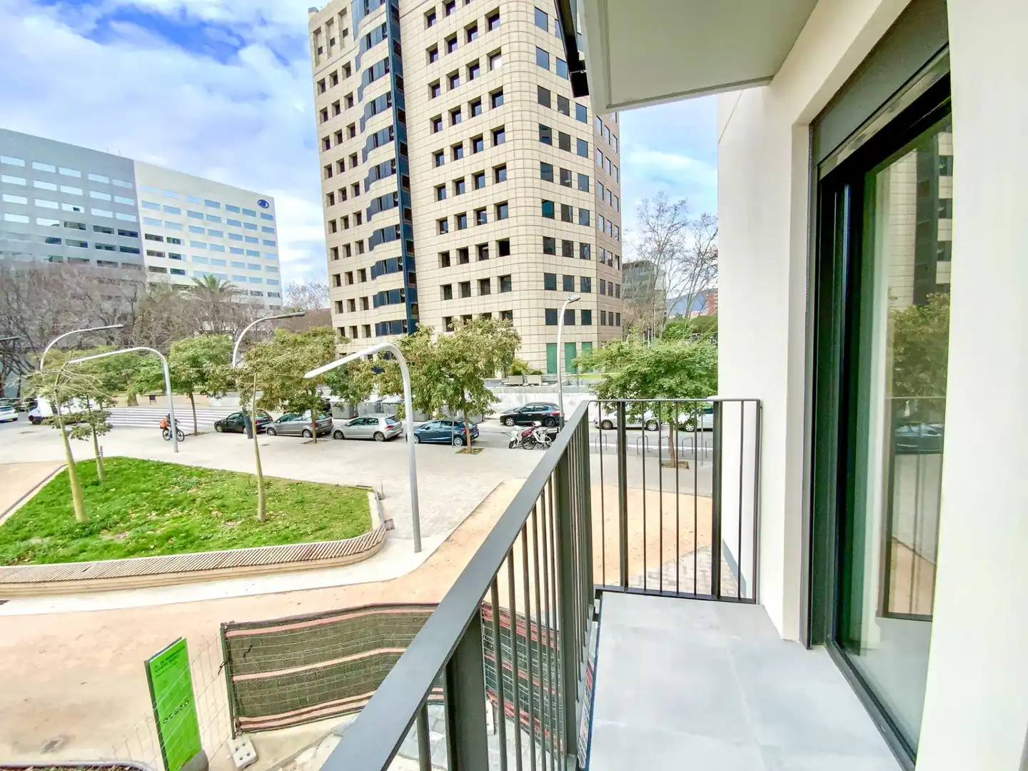 Terraza de Piso de alquiler en Barcelona con Aire acondicionado, Parquet y Balcón