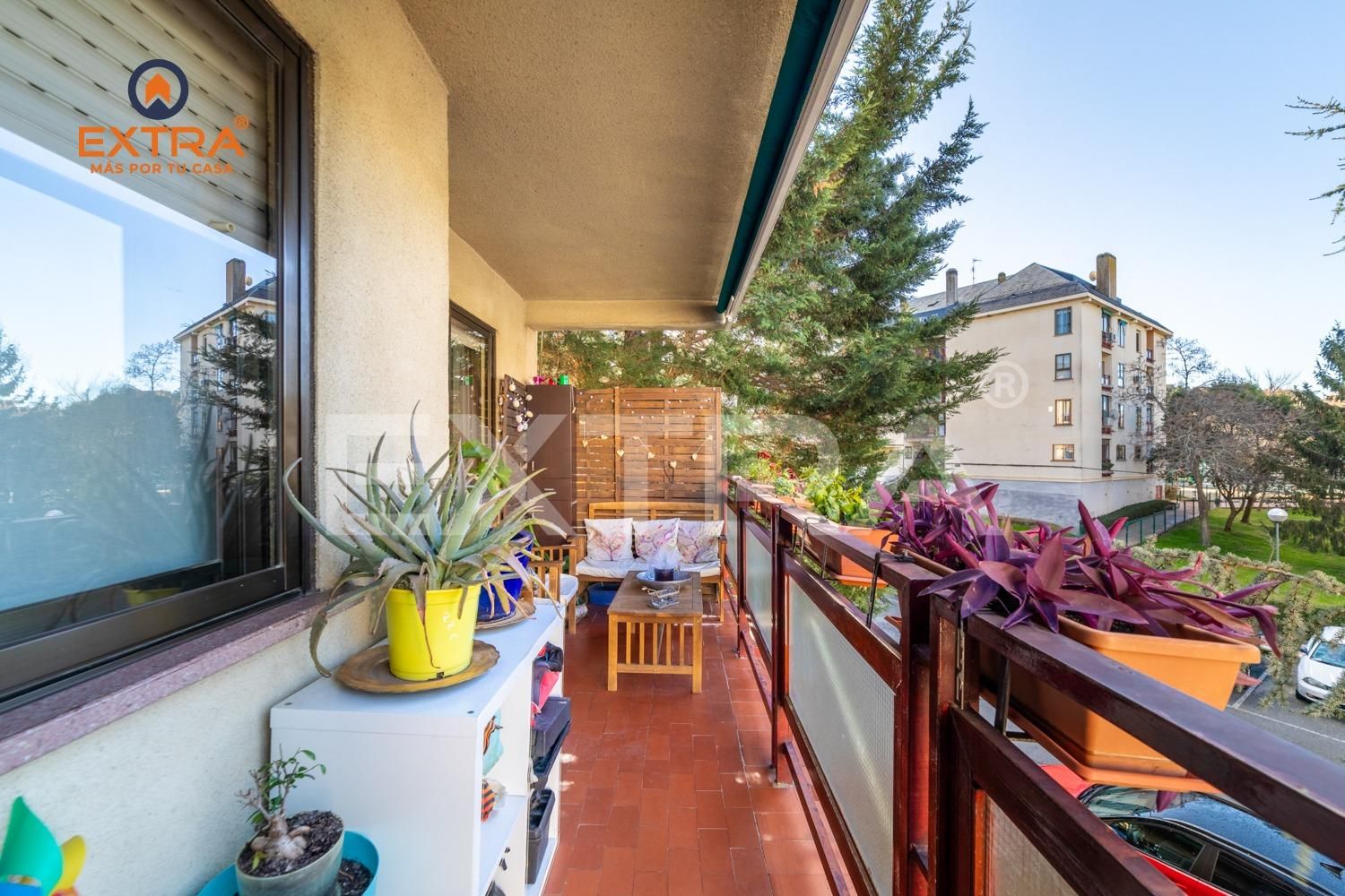 Balcony of Flat for sale in Collado Villalba  with Heating, Private garden and Terrace