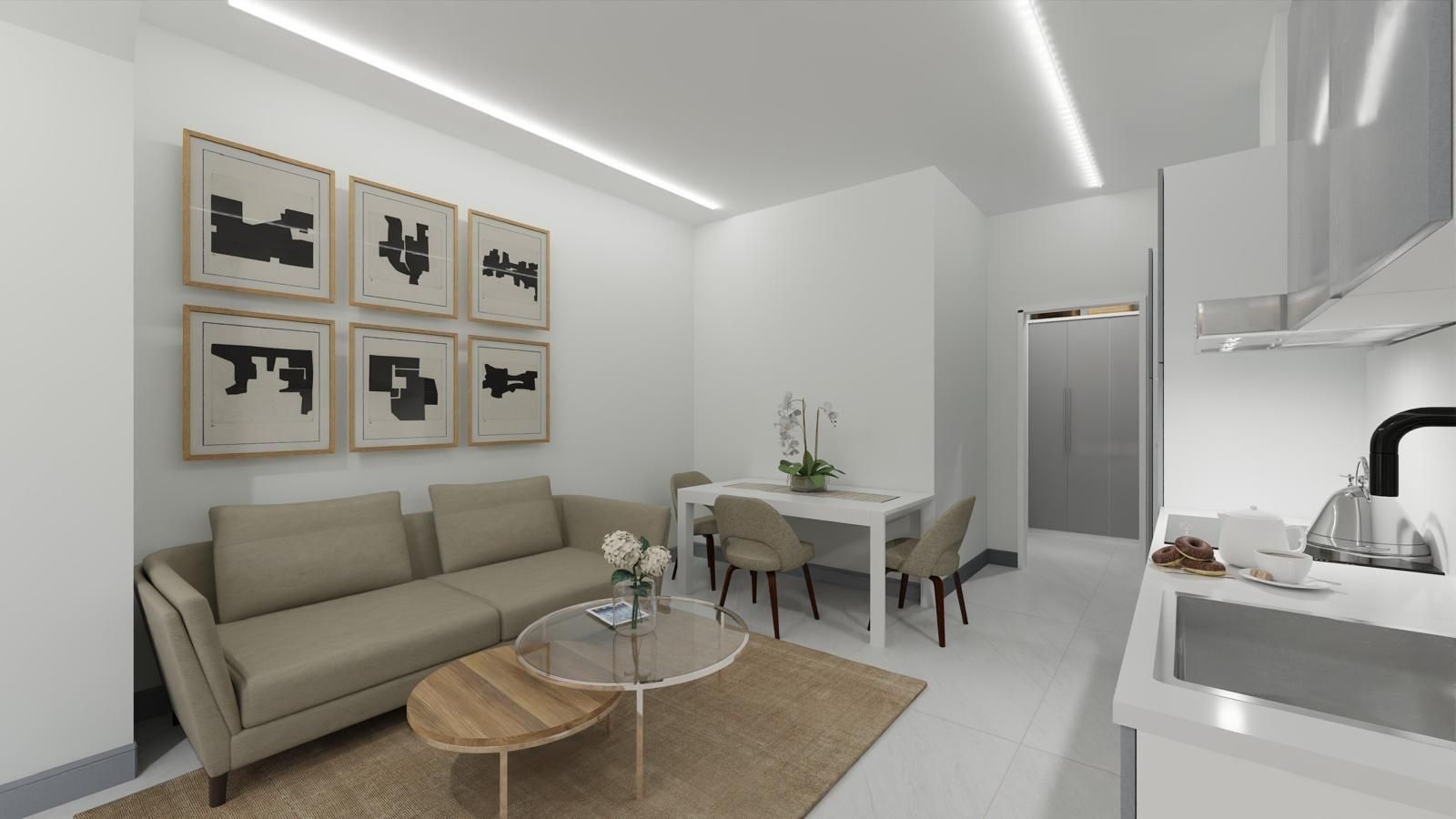 Sala de estar de Piso en venta en Sabadell