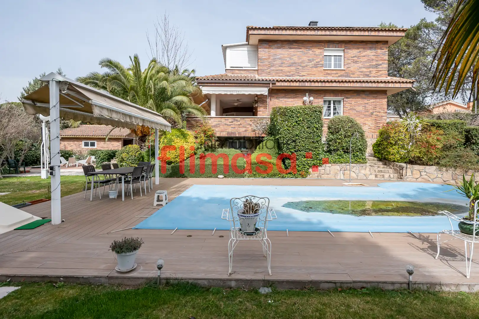 Jardí de Casa o xalet en venda en Villaviciosa de Odón amb Aire condicionat, Calefacció i Jardí privat