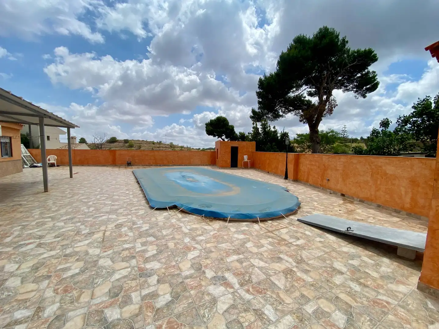 Piscina de Casa o xalet en venda en Cartagena amb Aire condicionat, Calefacció i Jardí privat