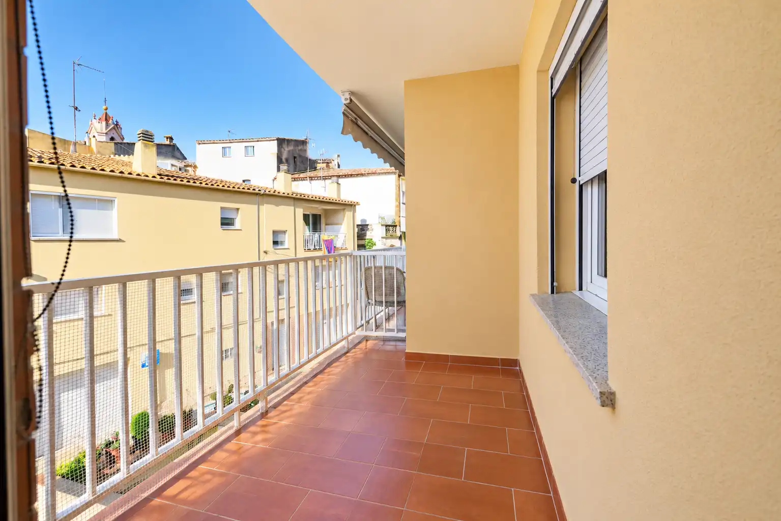 Balcony of Flat for rent in Verges  with Heating and Terrace