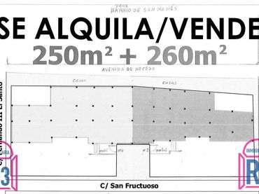 Local comercial en venda a San Fructuoso BIS 4