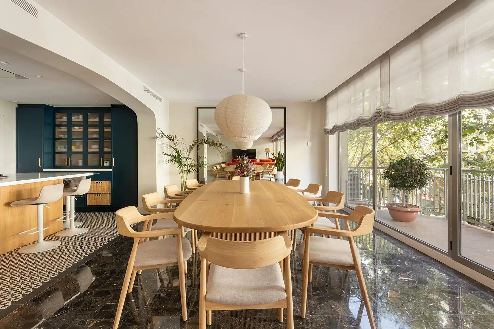 Dining room of Flat for sale in Barcelona  with Air Conditioner, Heating and Terrace