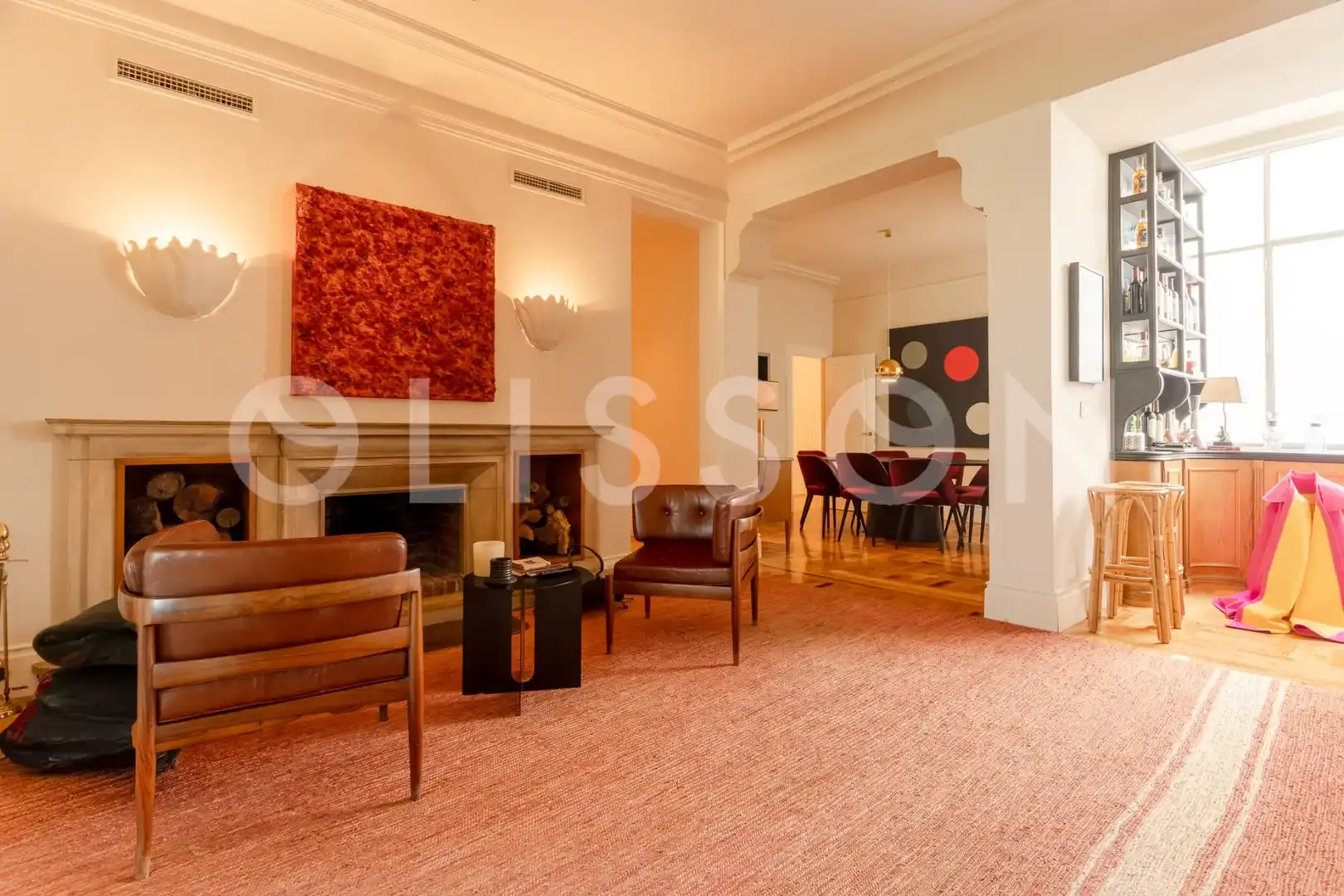 Sala d'estar de Pis en venda en Madrid amb Aire condicionat i Calefacció