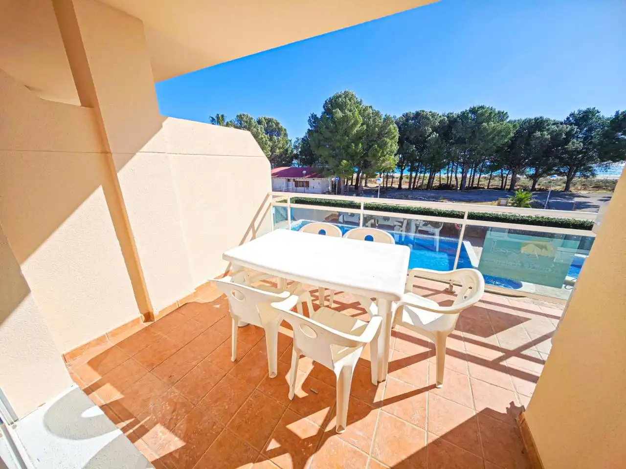 Terraza de Apartamento en venta en Vandellòs i l'Hospitalet de l'Infant con Aire acondicionado, Terraza y Trastero