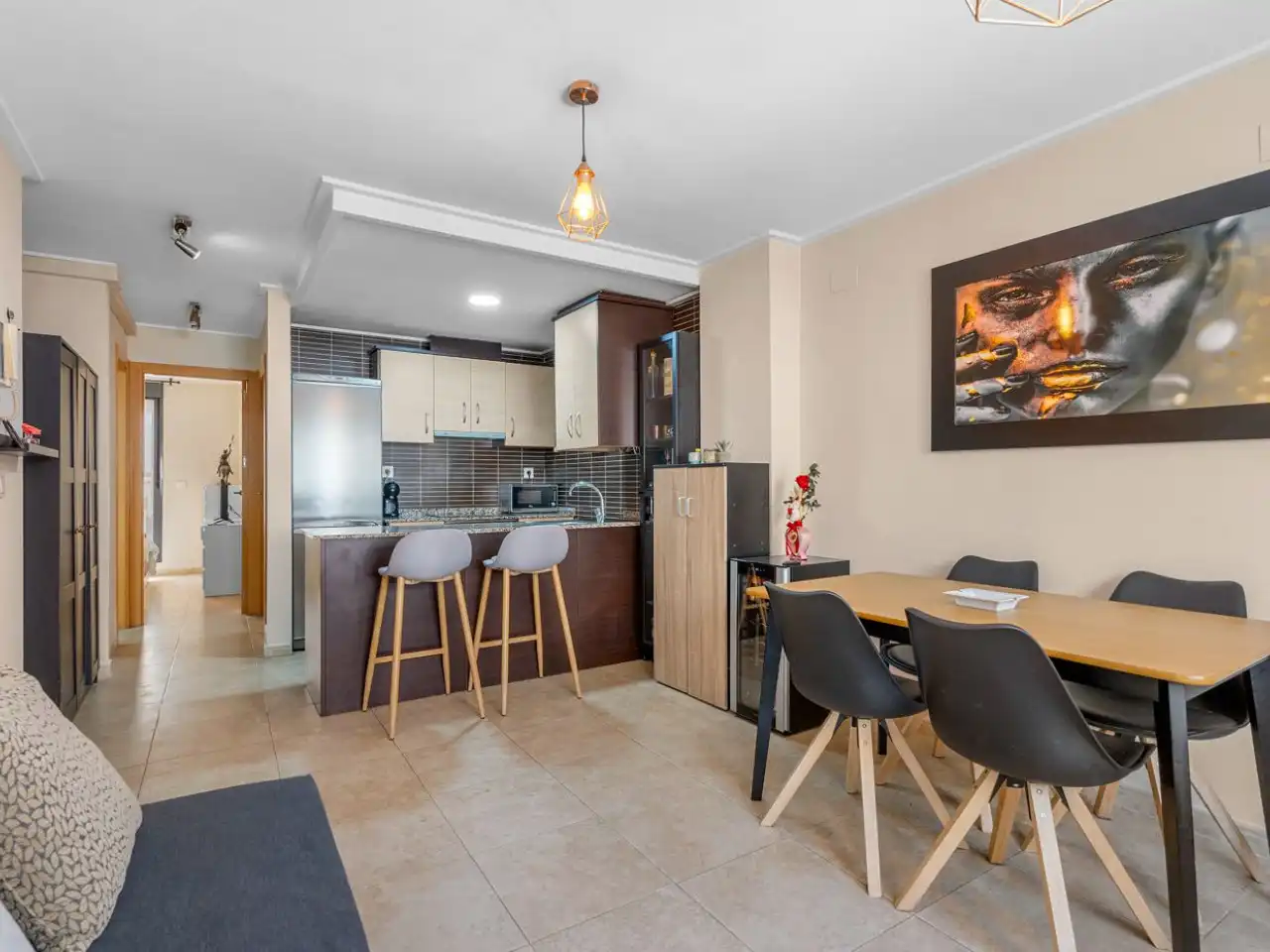 Cuina de Apartament en venda en Alicante / Alacant amb Aire condicionat, Calefacció i Terrassa